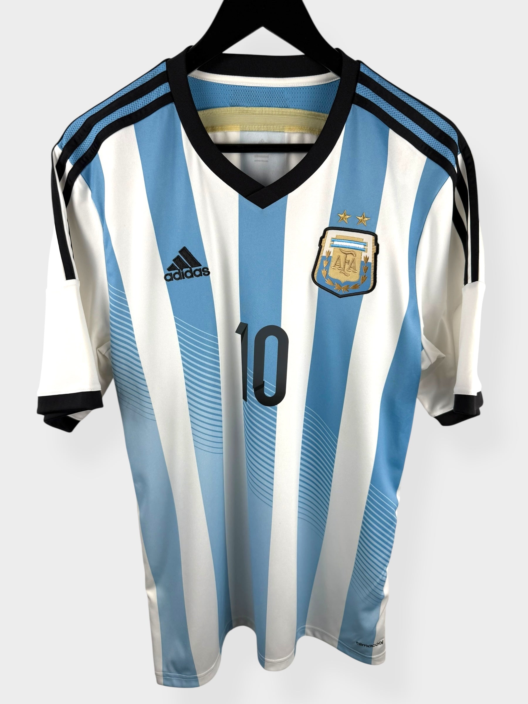 2013-15 ARGENTINA HOME SHIRT MESSI #10 L - Authentic Football Club