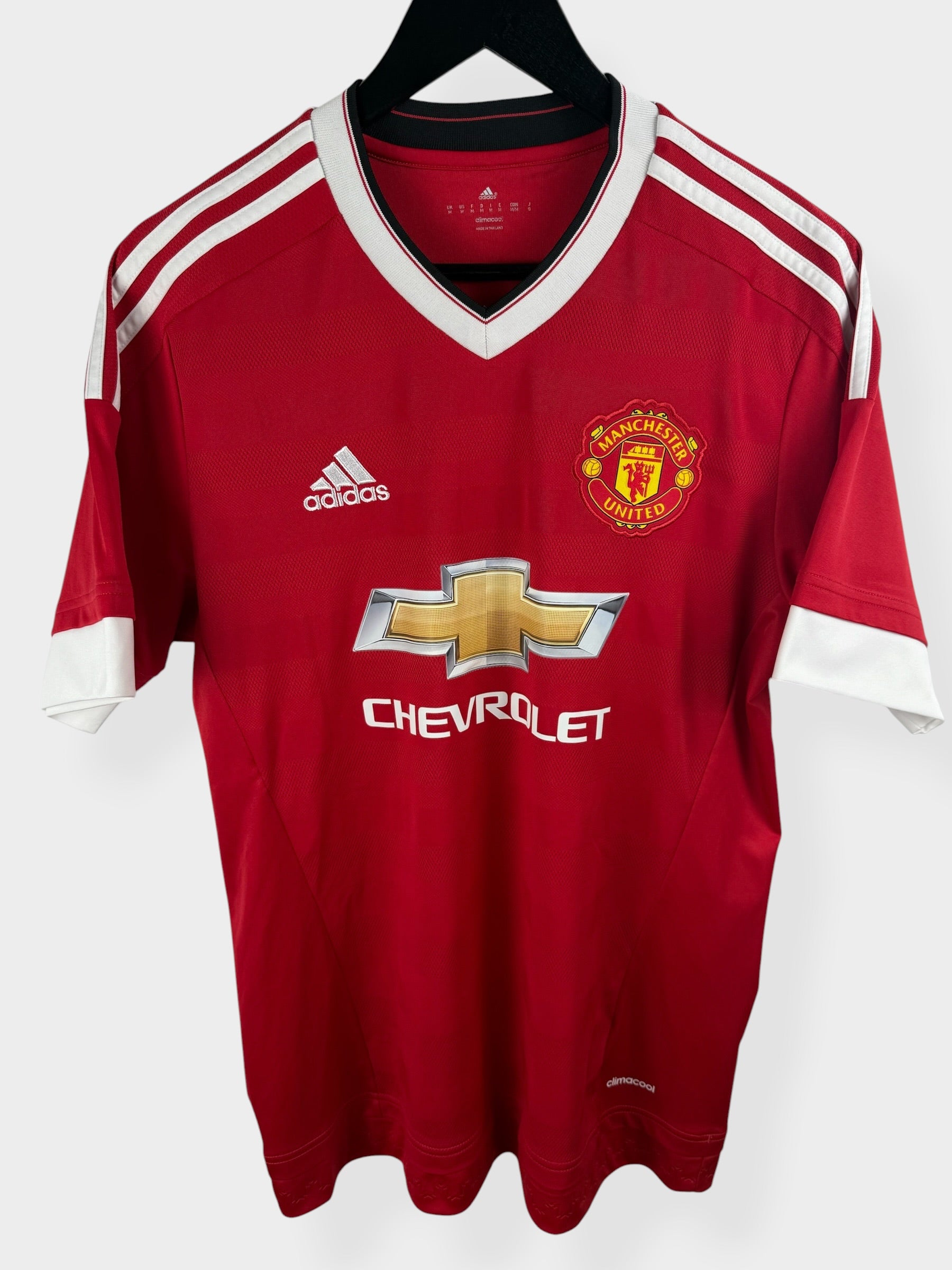 2015-16 MANCHESTER UNITED HOME SHIRT CARRICK #16 M