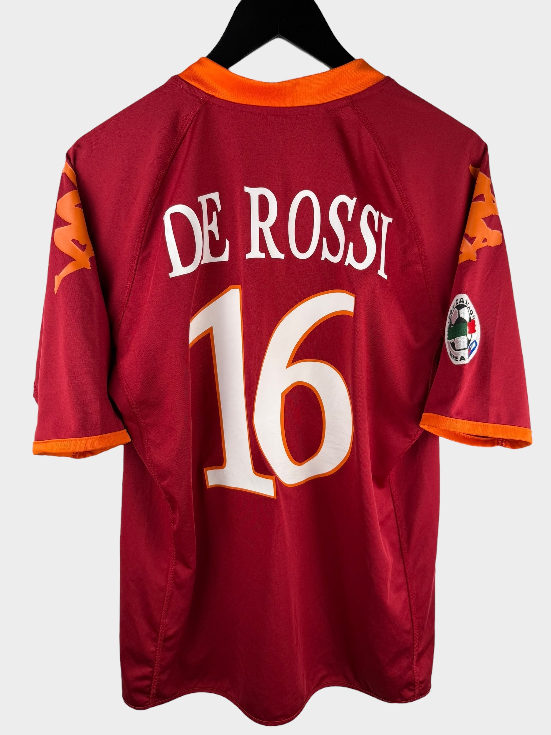 2009-10 AS ROMA SHIRT DE ROSSI #16 XL