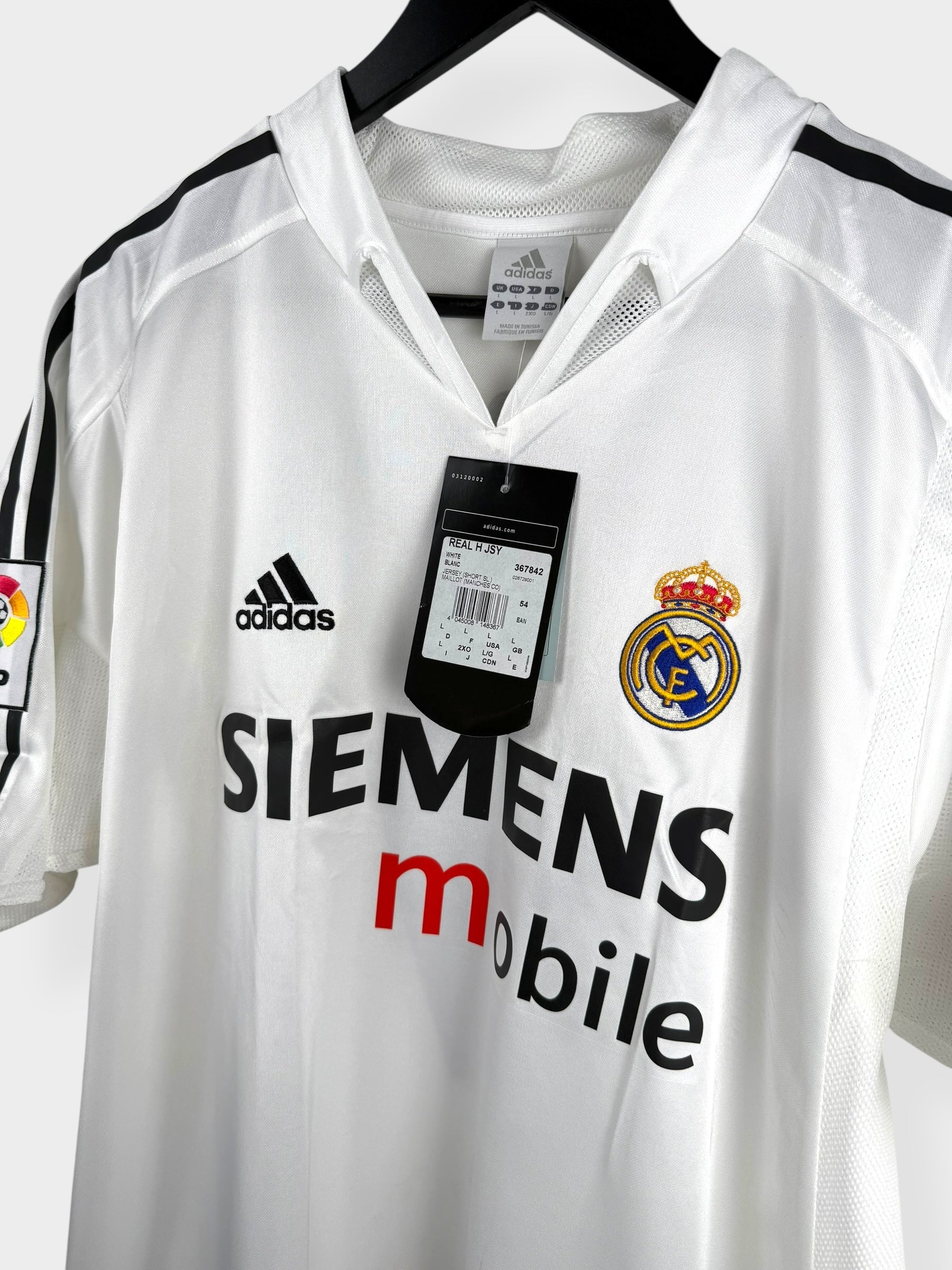 2004-05 REAL MADRID HOME SHIRT RONALDO #9 L - 367842