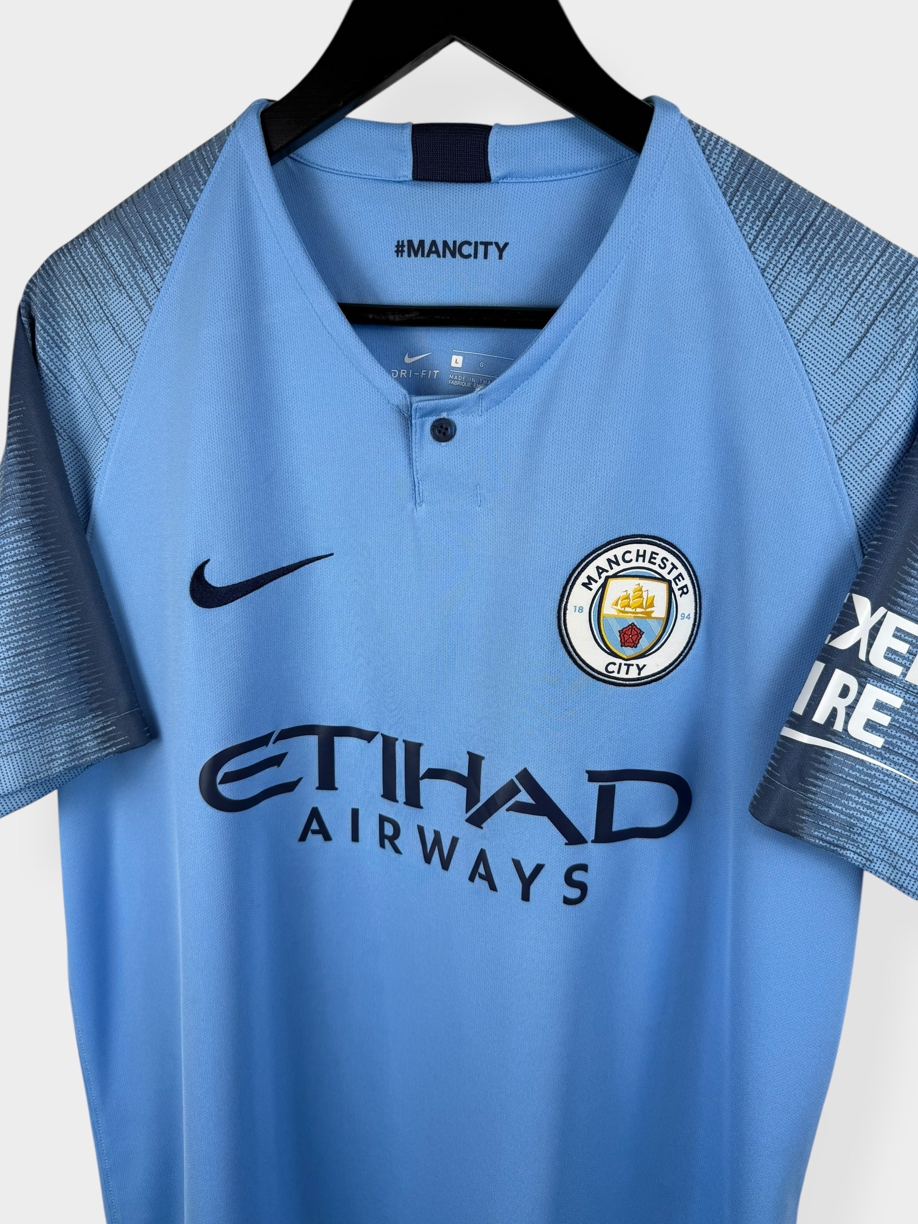 2018-19 MANCHESTER CITY DE BRUYNE #17 L
