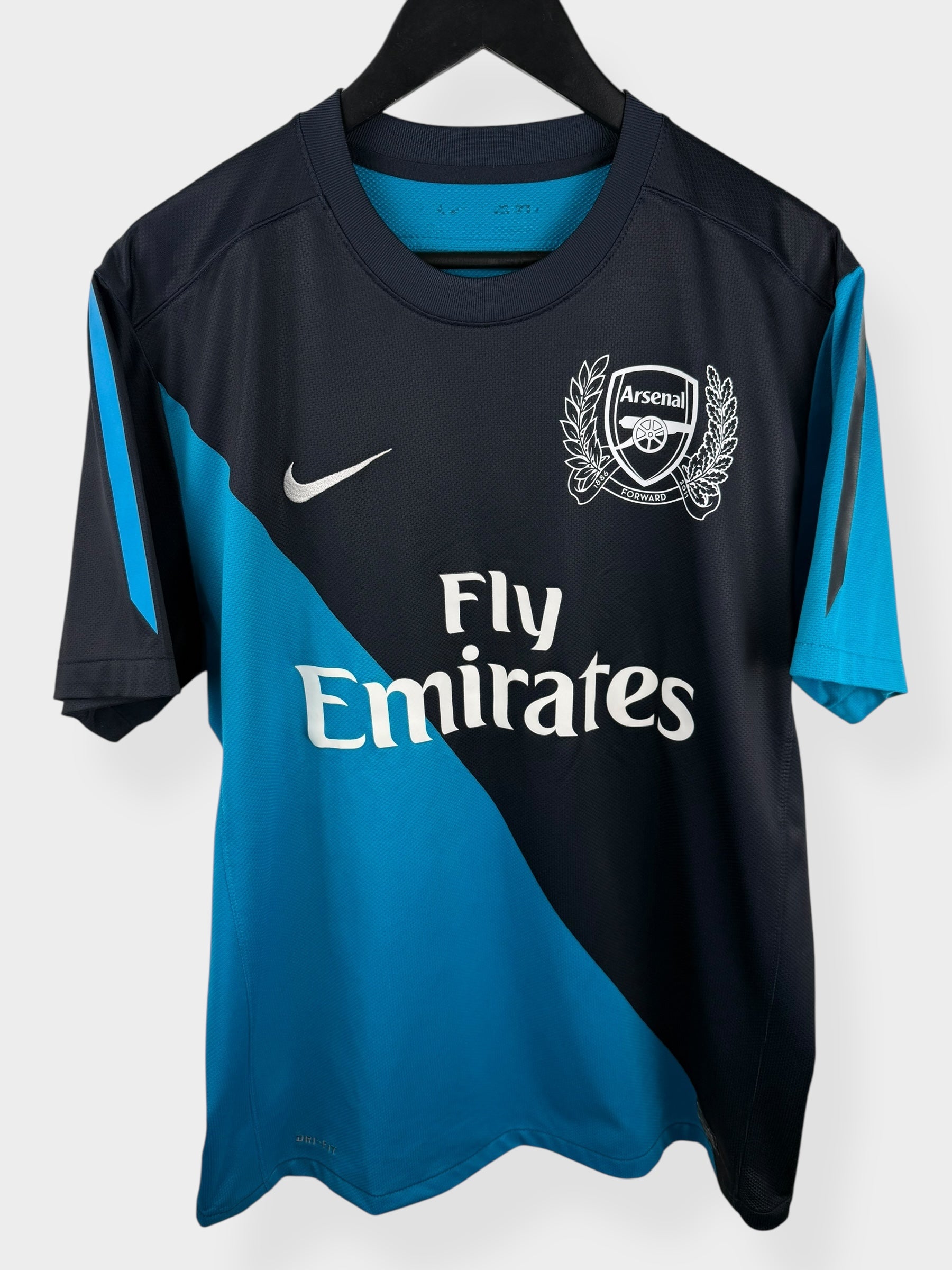 2011-12 ARSENAL AWAY SHIRT BENDTNER #52 L - Authentic Football Club