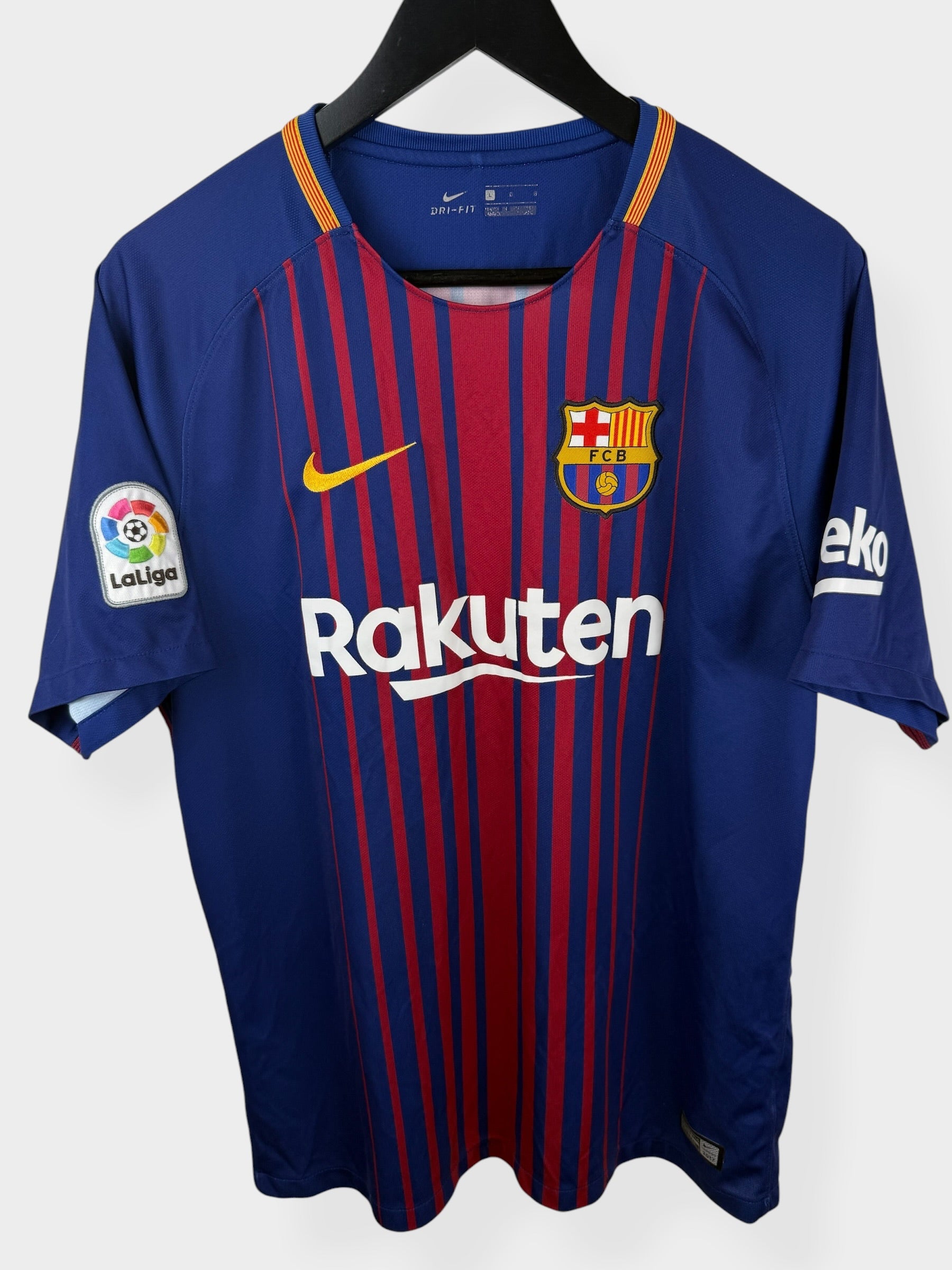 2017-18 BARCELONA HEIMTRIKOT MESSI #10 L