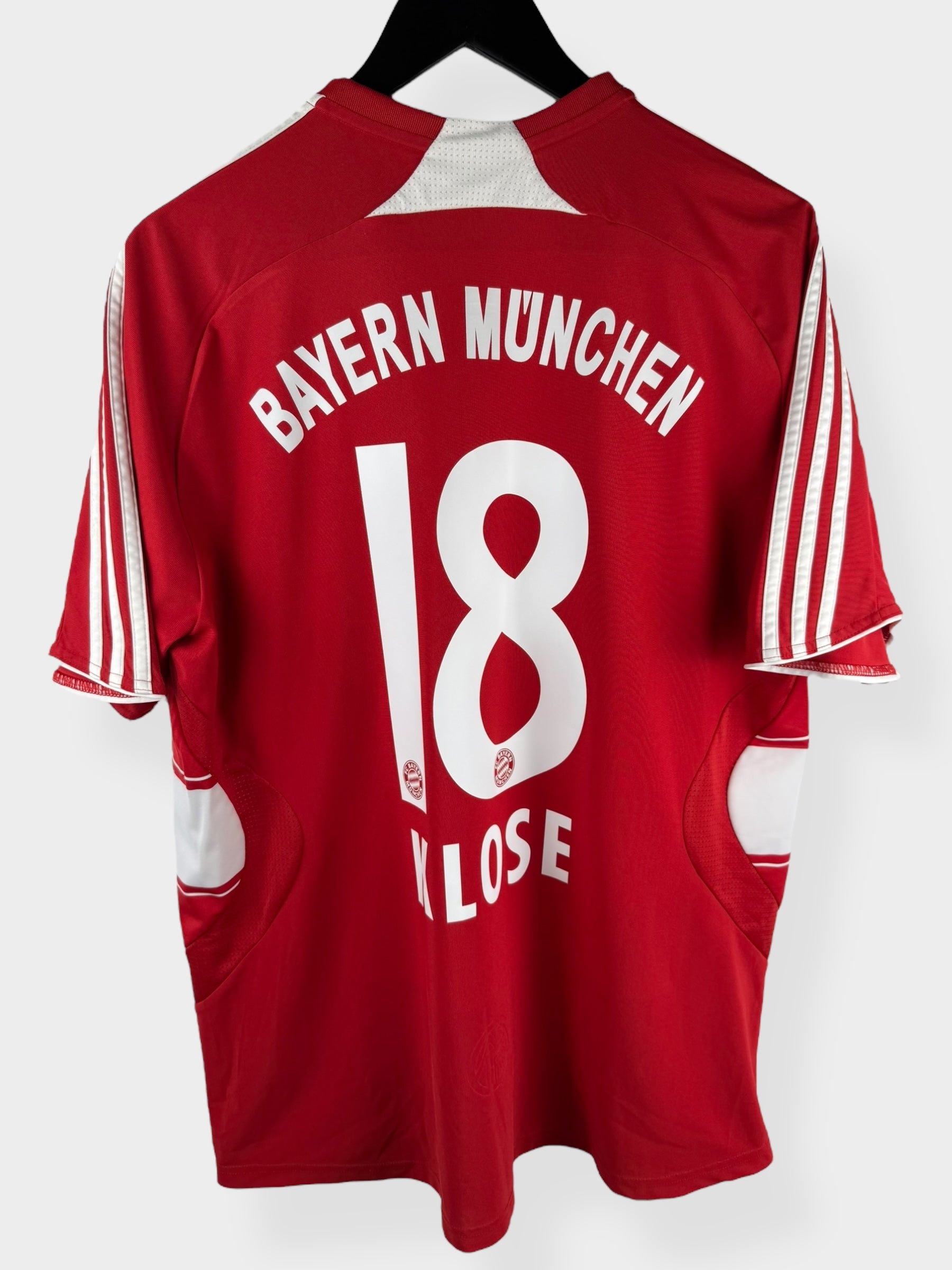 2007-08 BAYERN MUNICH HOME SHIRT KLOSE #18 L