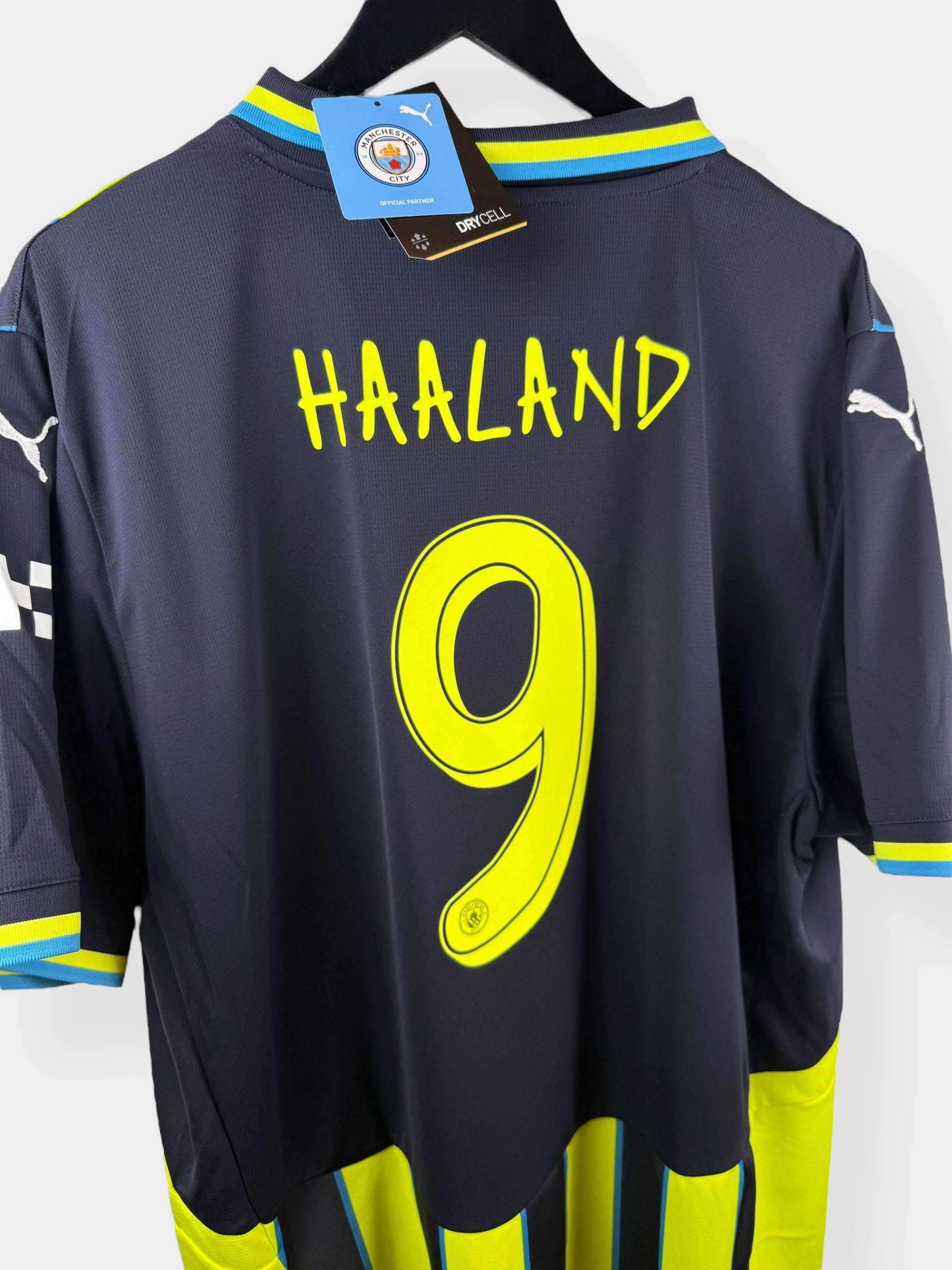2024-25 MANCHESTER CITY DERDE SHIRT HAALAND #9 XXL
