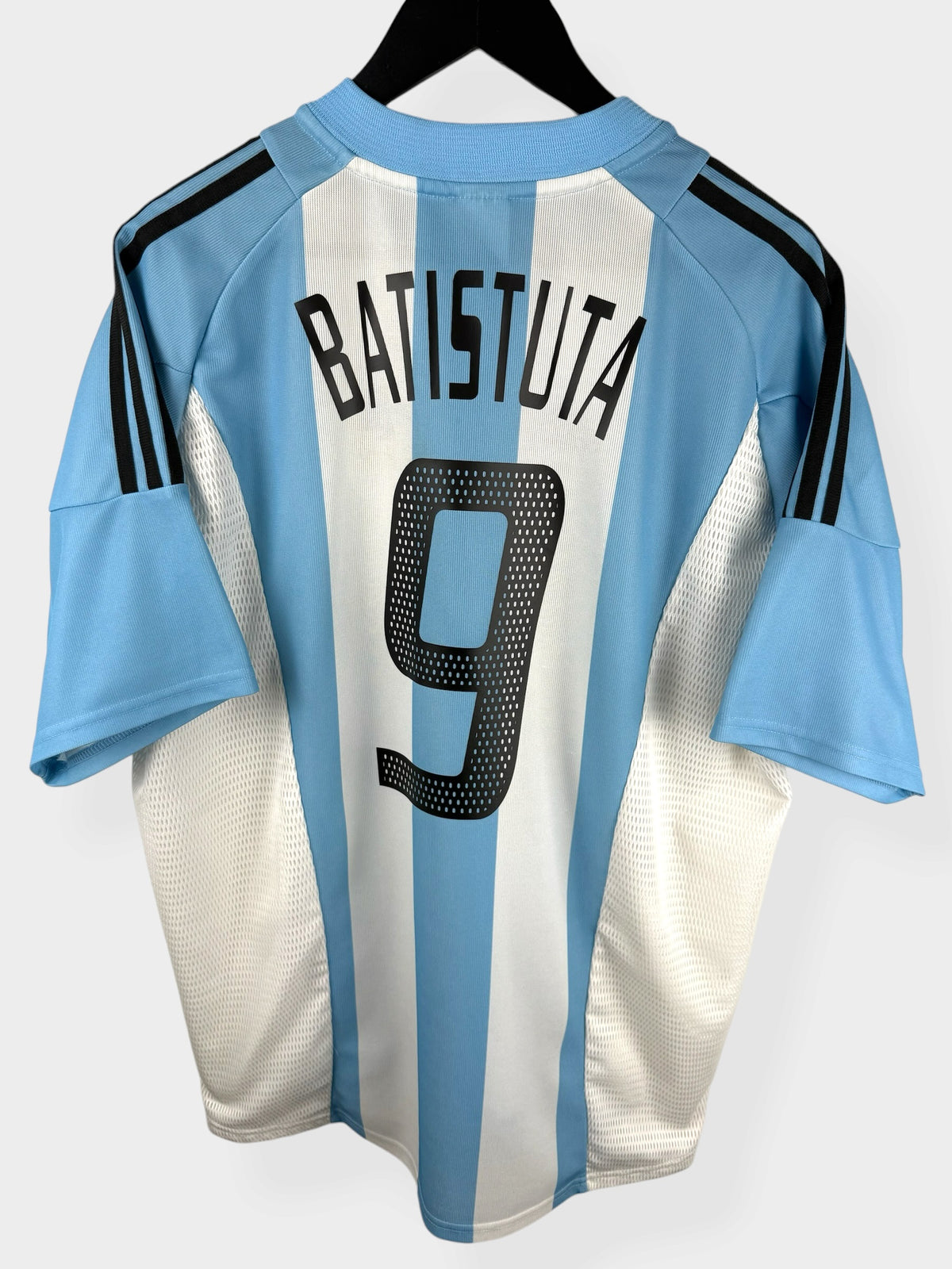 2002-04 ARGENTINA HOME SHIRT BATISTUTA #9 XL - Authentic Football Club
