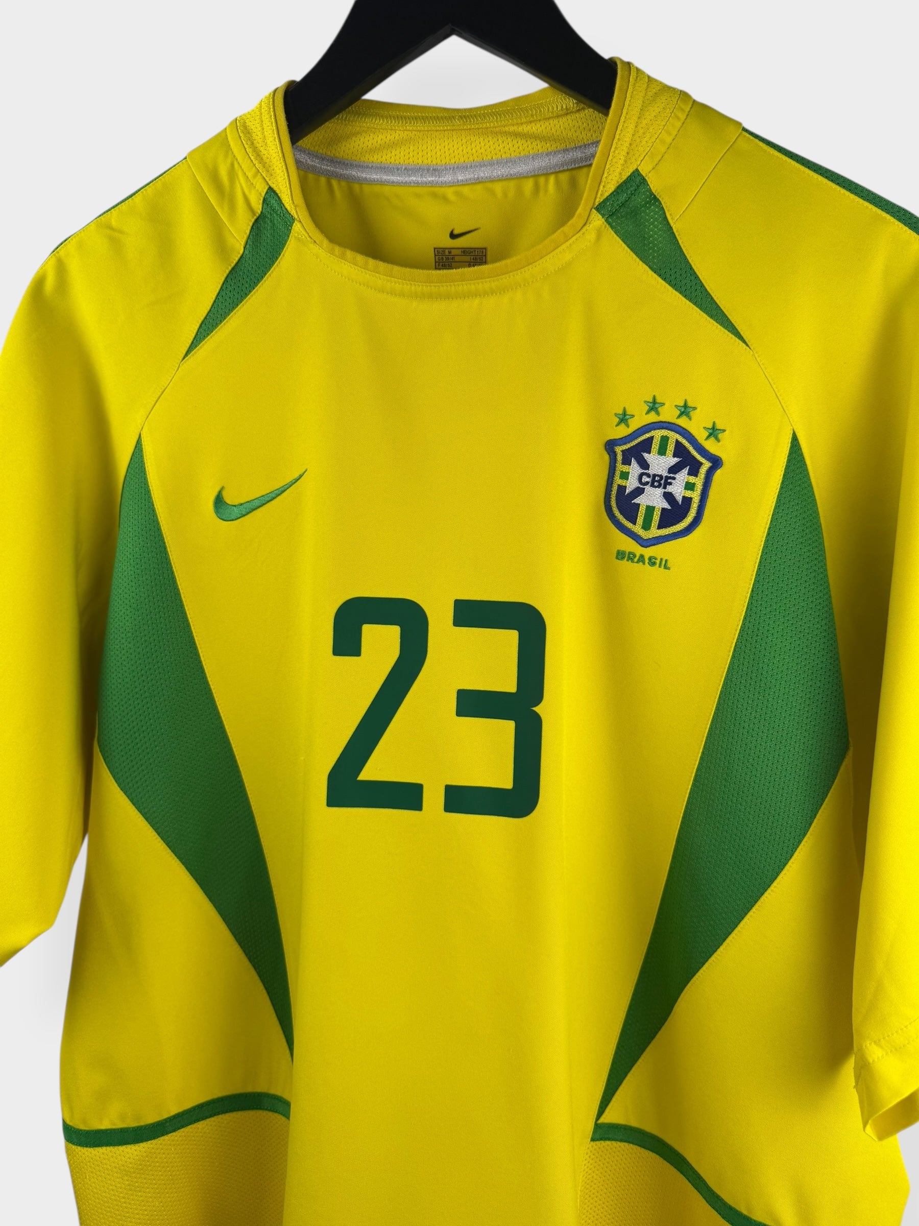 2002-04 BRAZIL HOME SHIRT KAKA #23 M