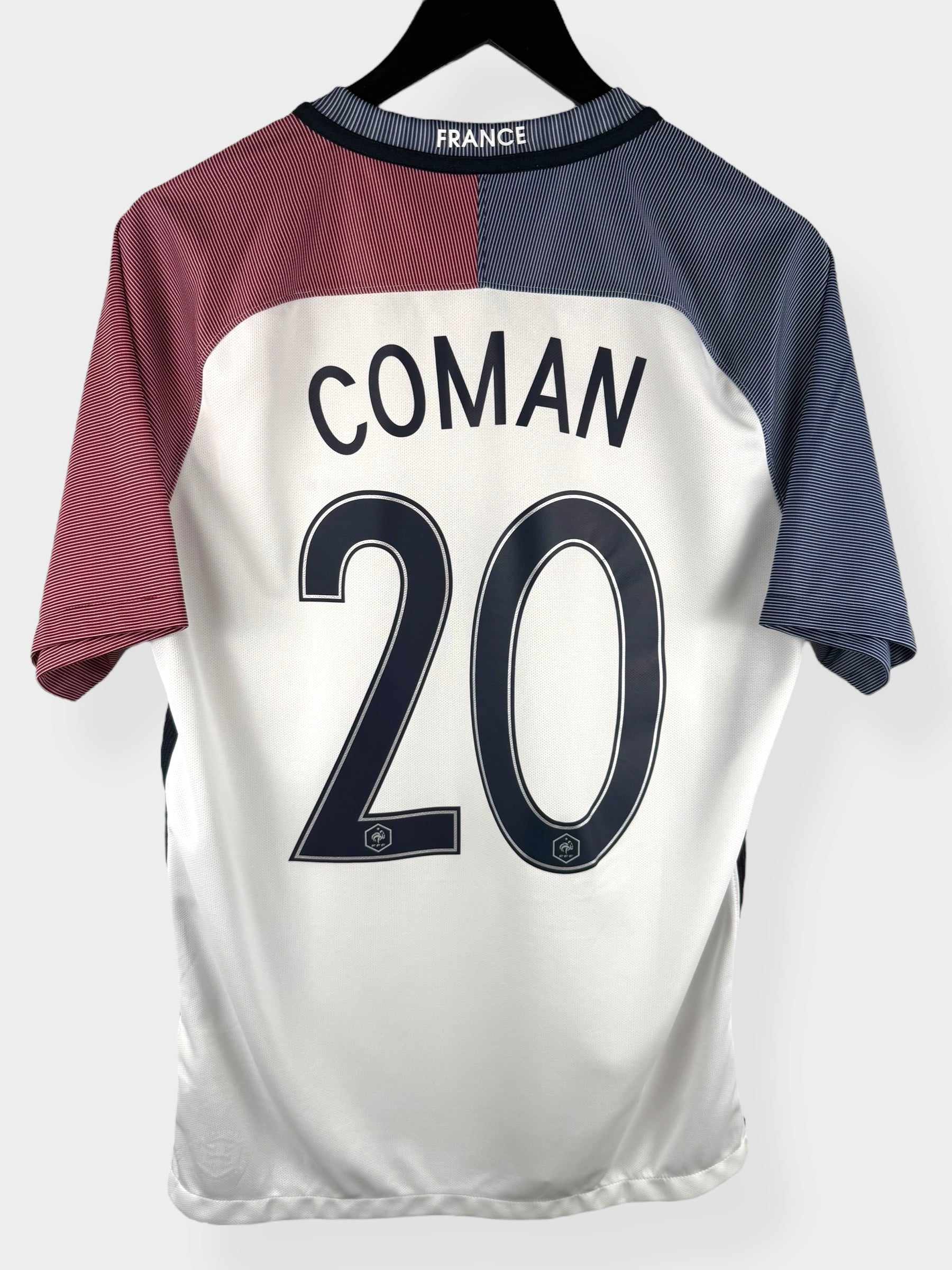 2016-17 FRANCE AWAY SHIRT COMAN #20 M