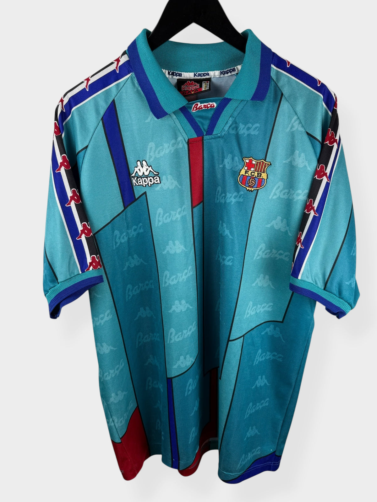 1995-97 BARCELONA AWAY SHIRT XL