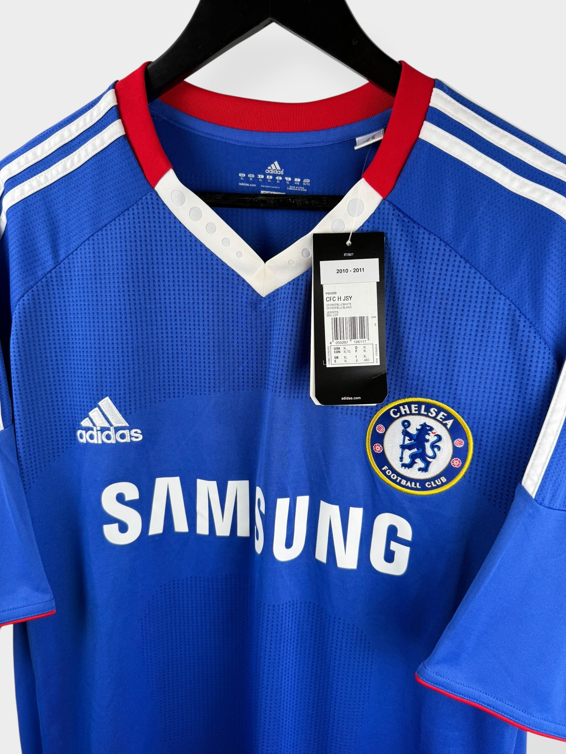 2010-11 CHELSEA HOME SHIRT DROGBA #11 XL