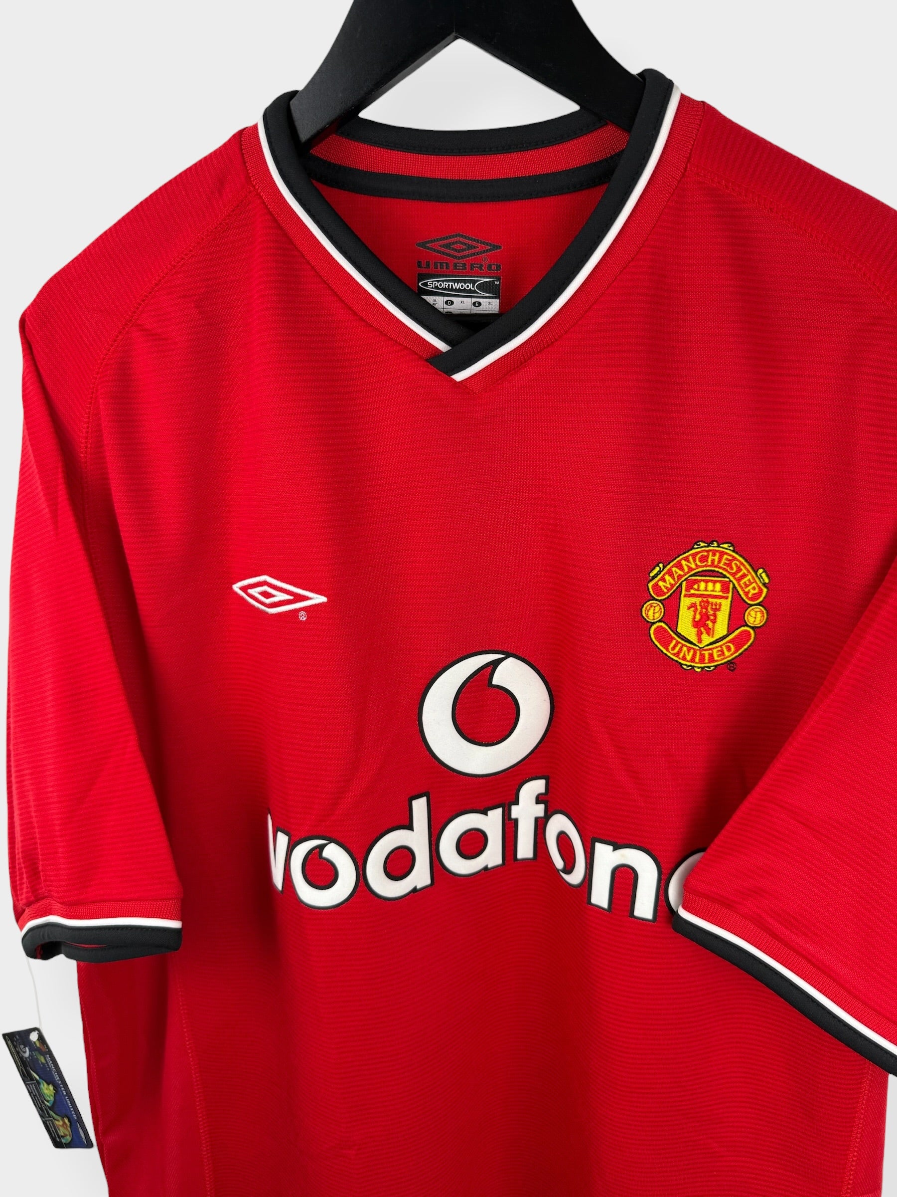 2000-02 MANCHESTER UNITED HEIMTRIKOT SOLSKJAER #20 XL