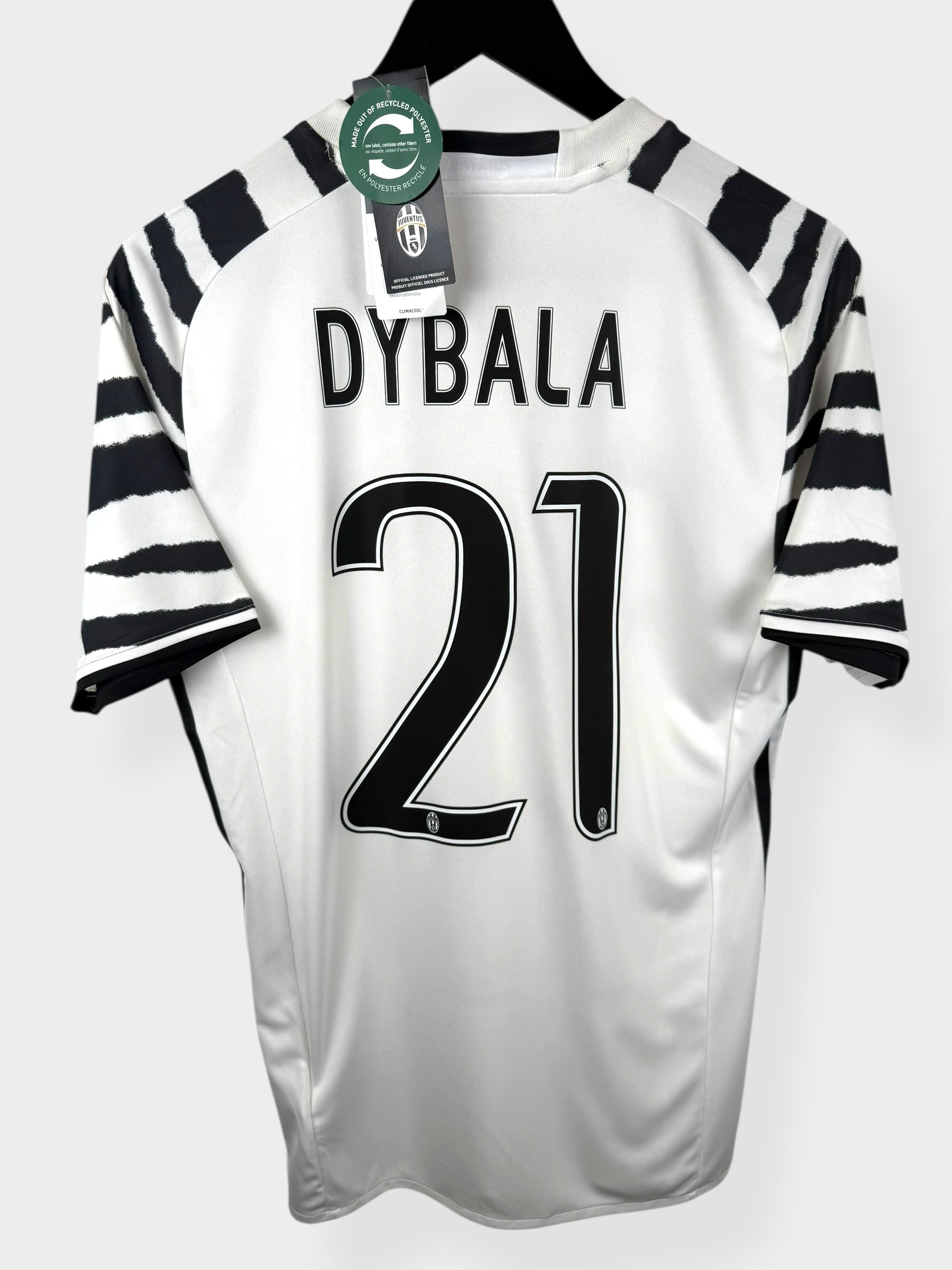 2016-17 JUVENTUS THIRD SHIRT DYBALA #21 S - Authentic Football Club