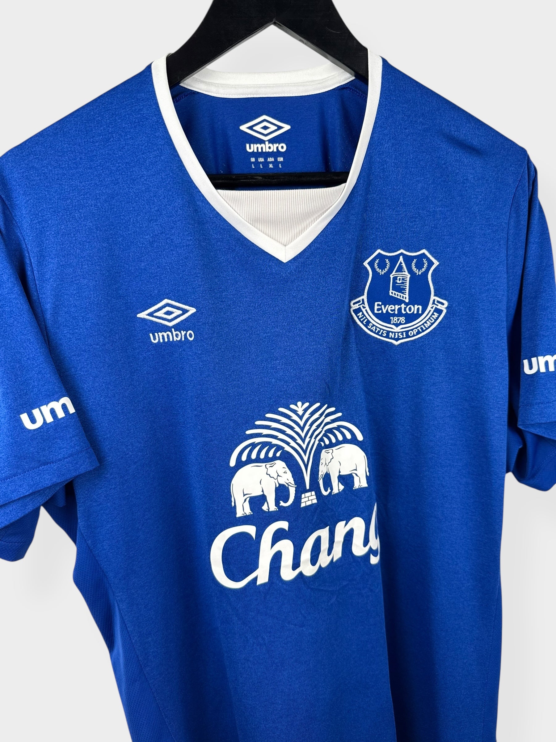 2015-16 EVERTON HOME SHIRT L - Authentic Football Club
