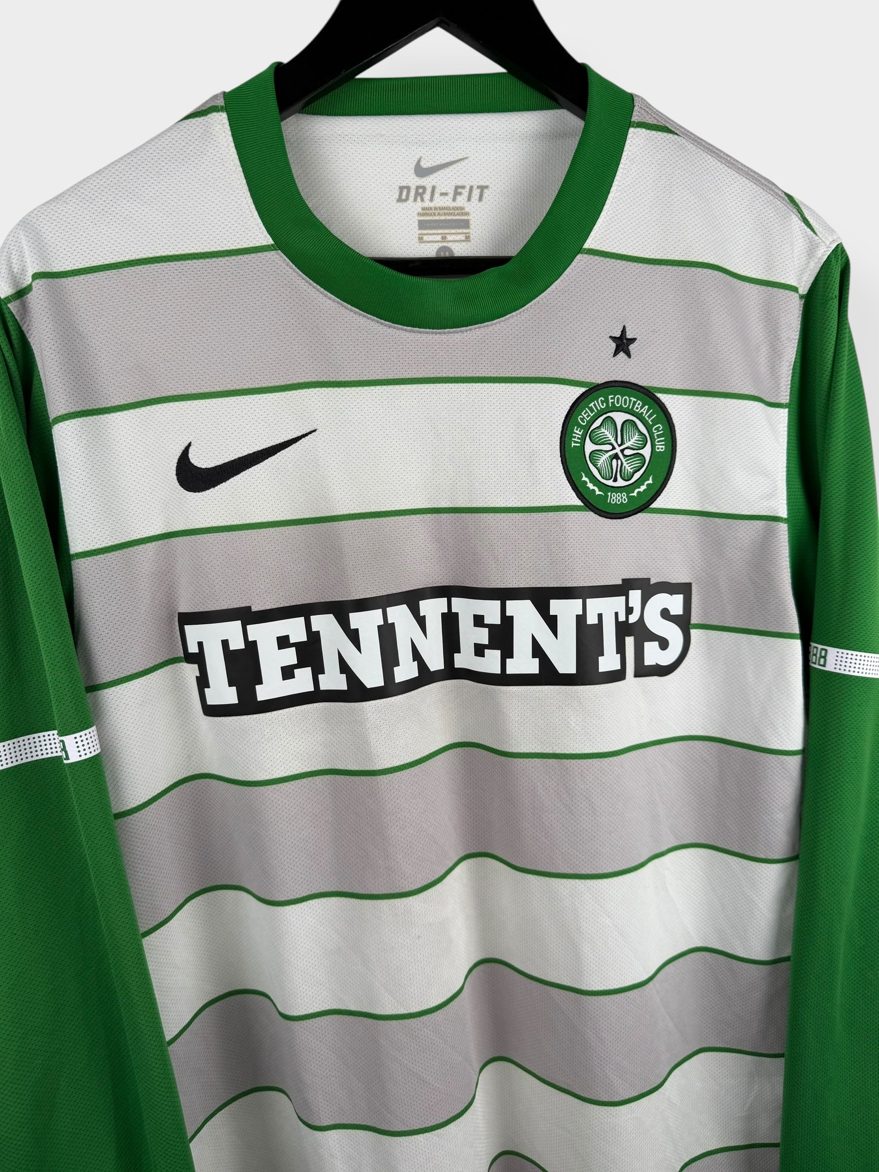 2011-12 CELTIC HOME SHIRT LS M - Authentic Football Club