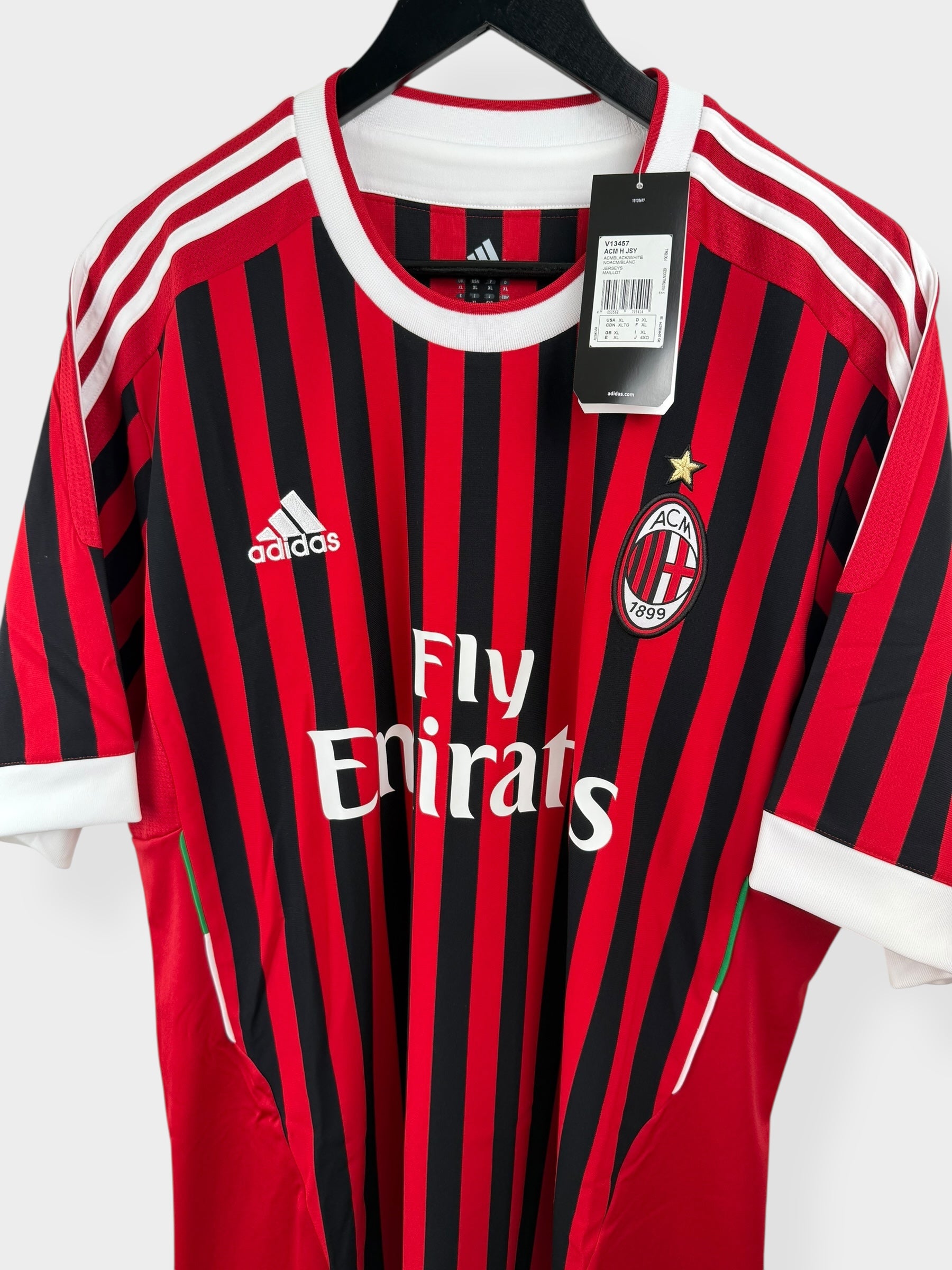 2011-12 AC MILAN HEIMTRIKOT SEEDORF #10 XL