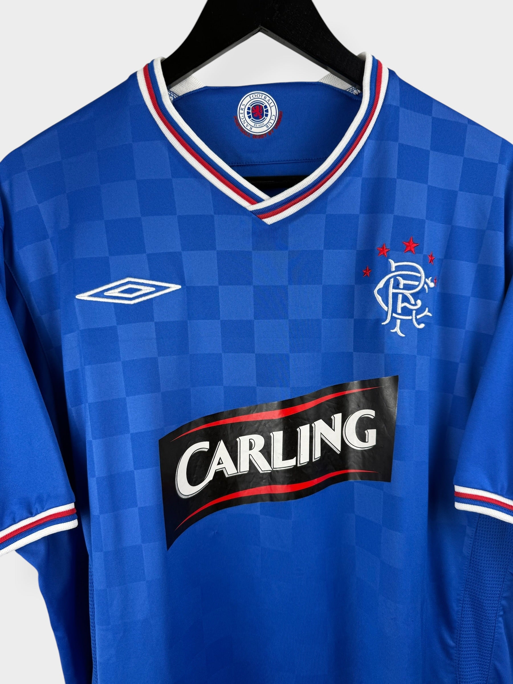 2009-10 RANGERS HOME SHIRT XL