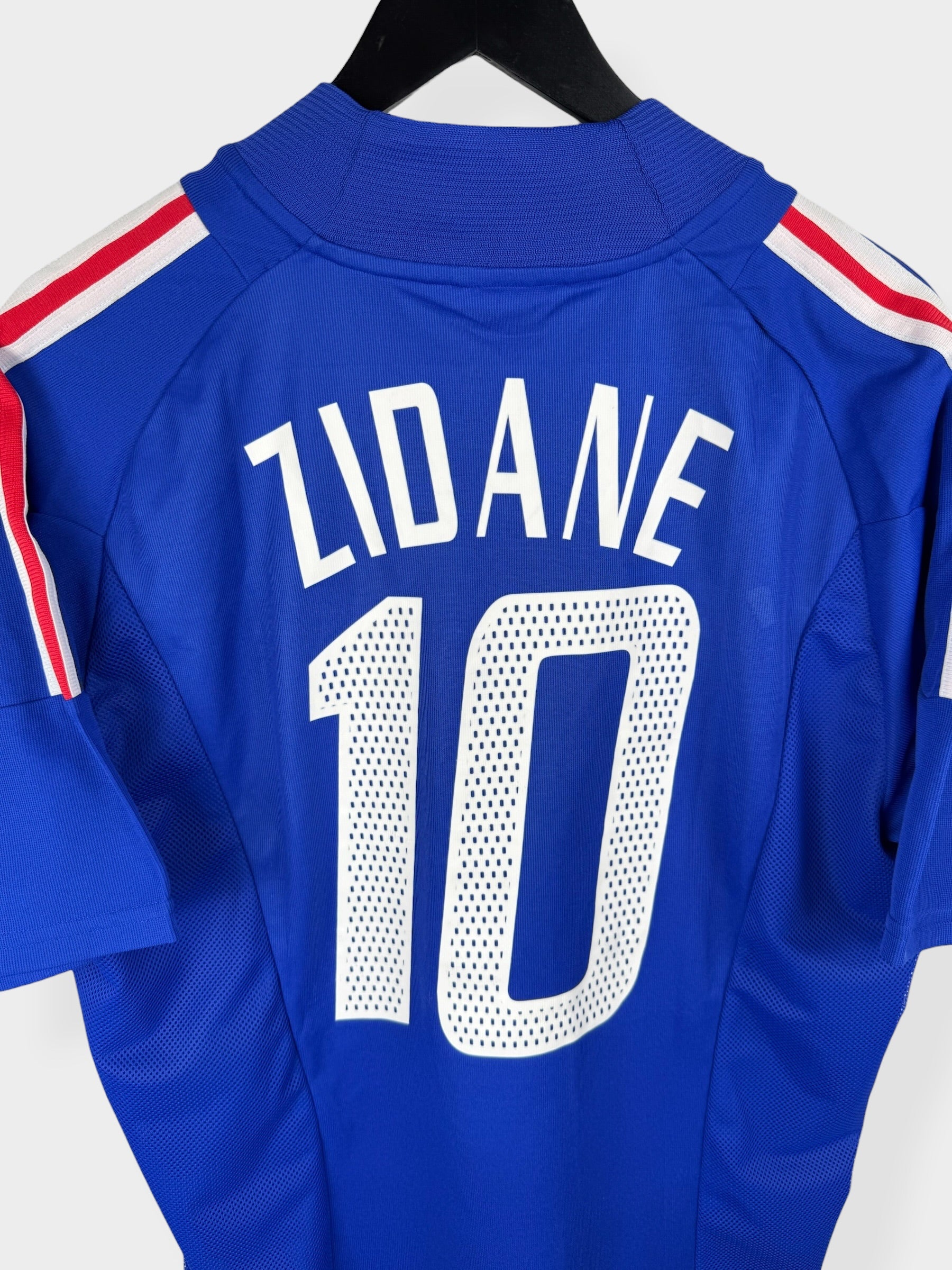 2002-04 FRANCE HOME SHIRT ZIDANE #10 L