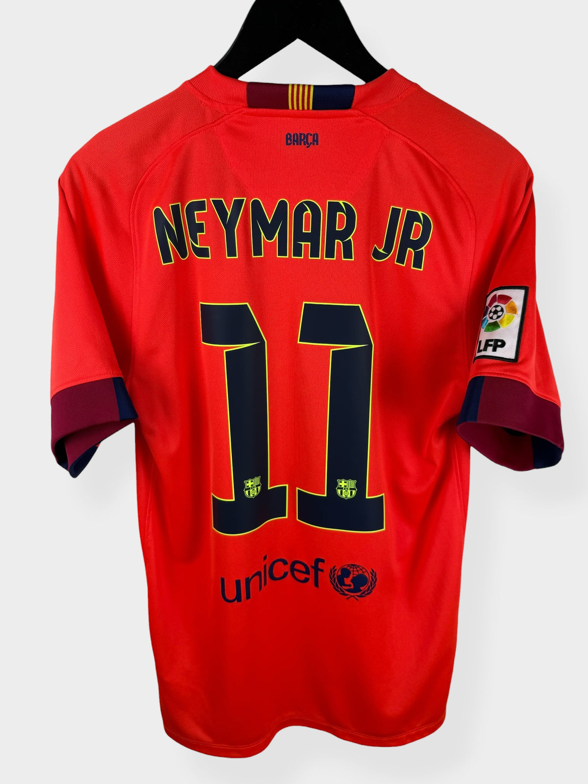 MAILLOT EXTÉRIEUR BARCELONA 2014-15 NEYMAR JR #11 S