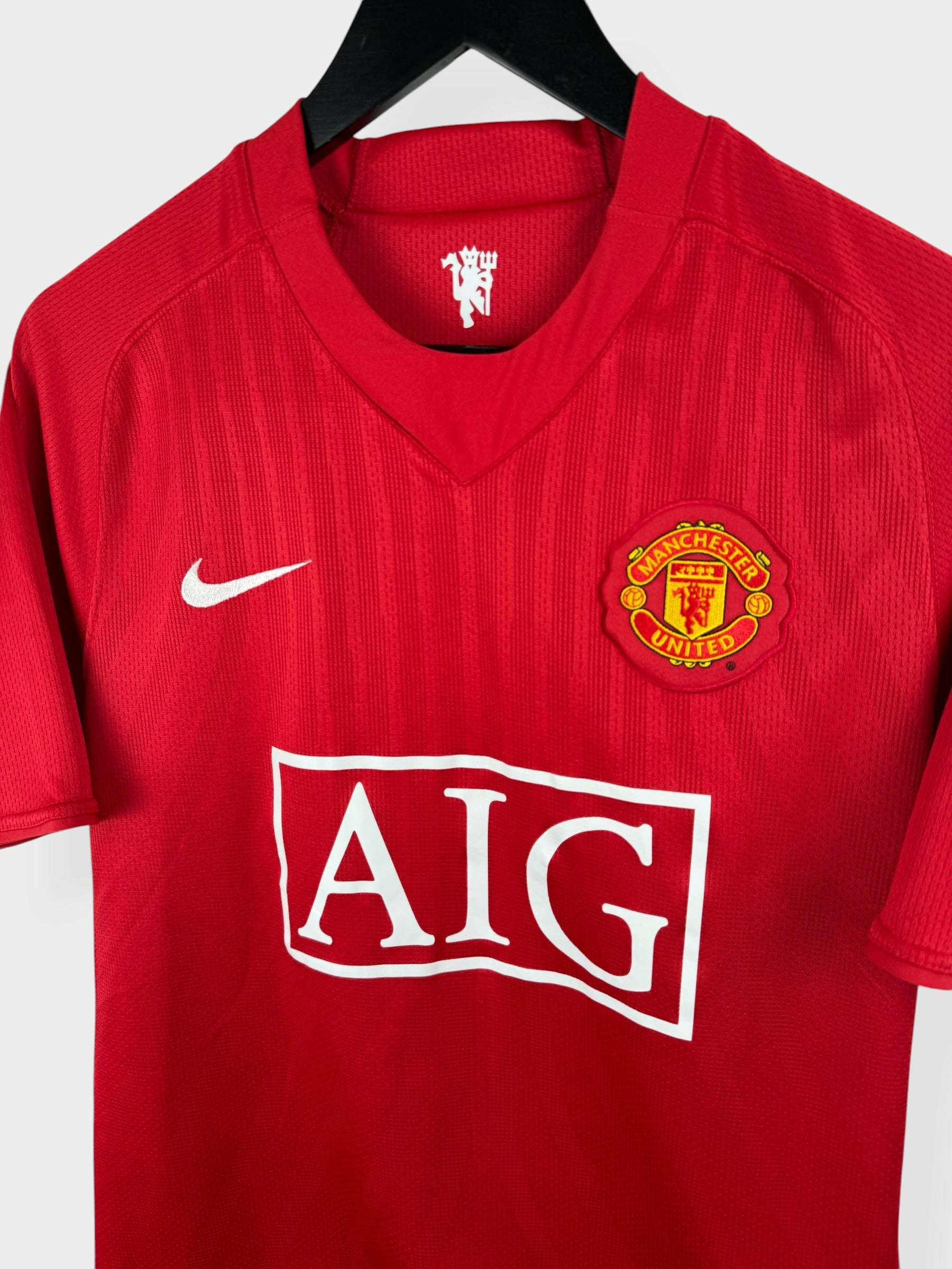 MAILLOT DOMICILE MANCHESTER UNITED 2007-09 RONALDO #7 M