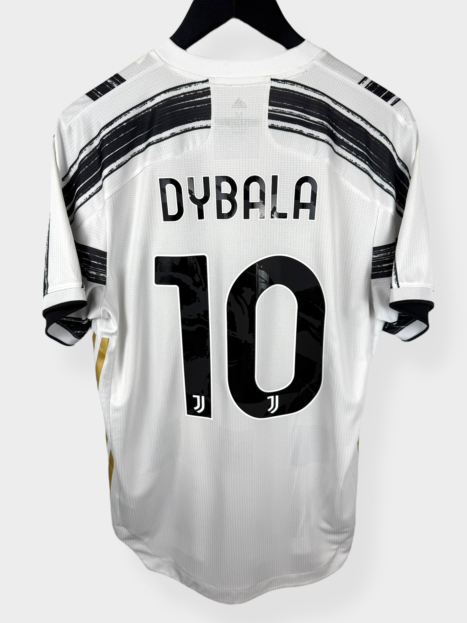 2020-21 JUVENTUS HOME SHIRT PLAYER ISSUE DYBALA #10 M - GJ7601