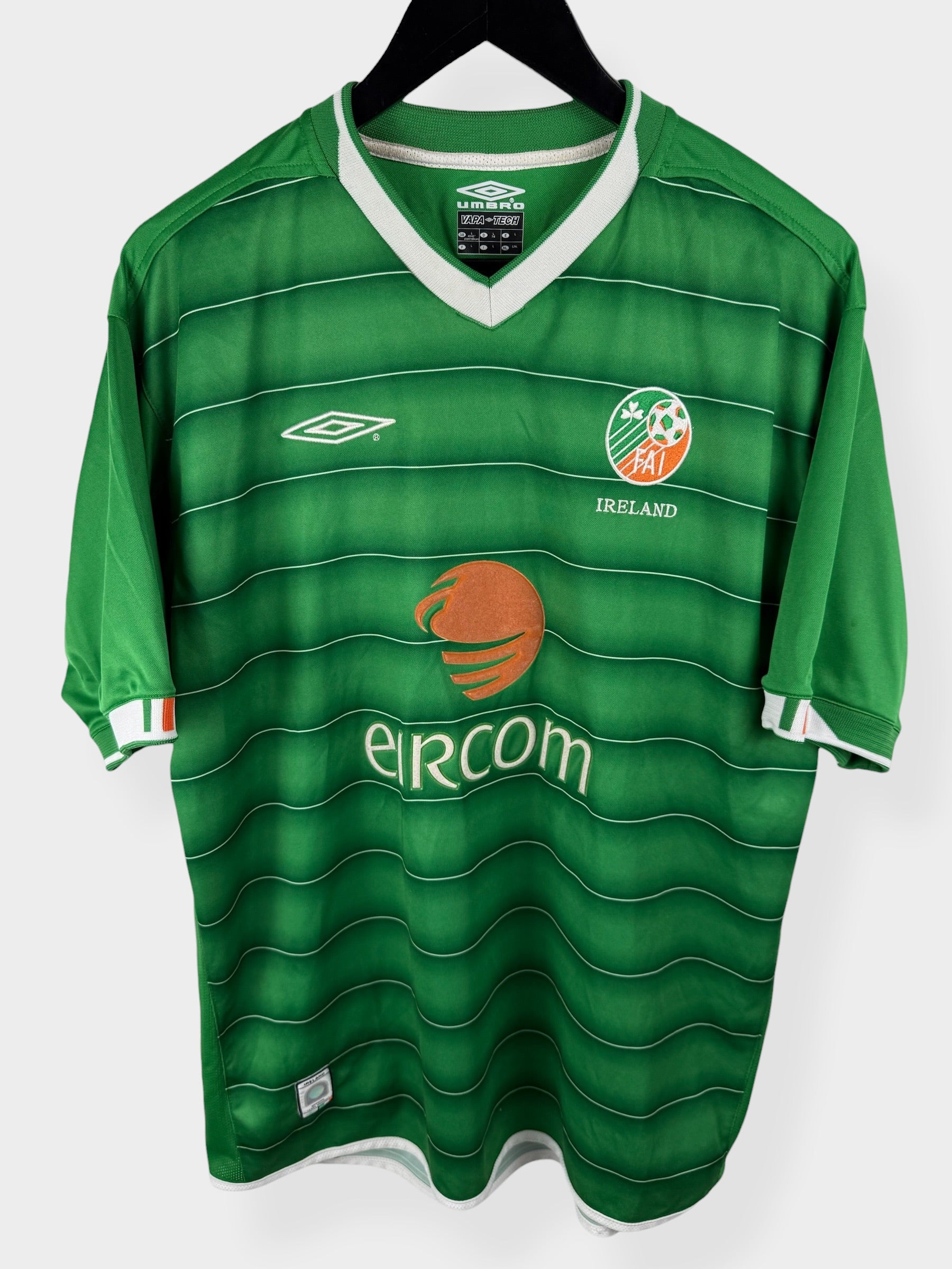 2003-04 IRELAND HOME SHIRT L