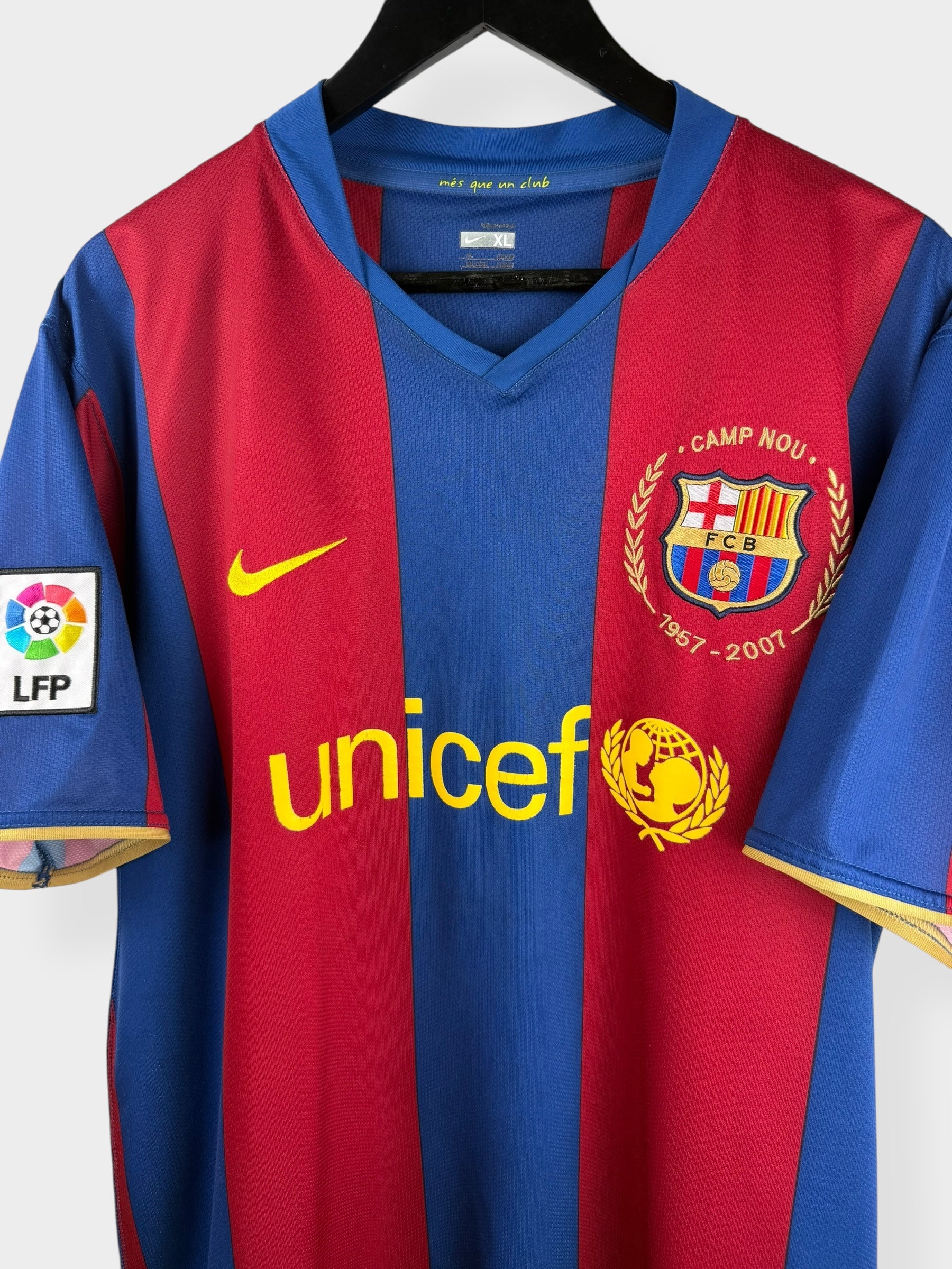 2007-08 BARCELONA THUISSHIRT HENRY #14 XL