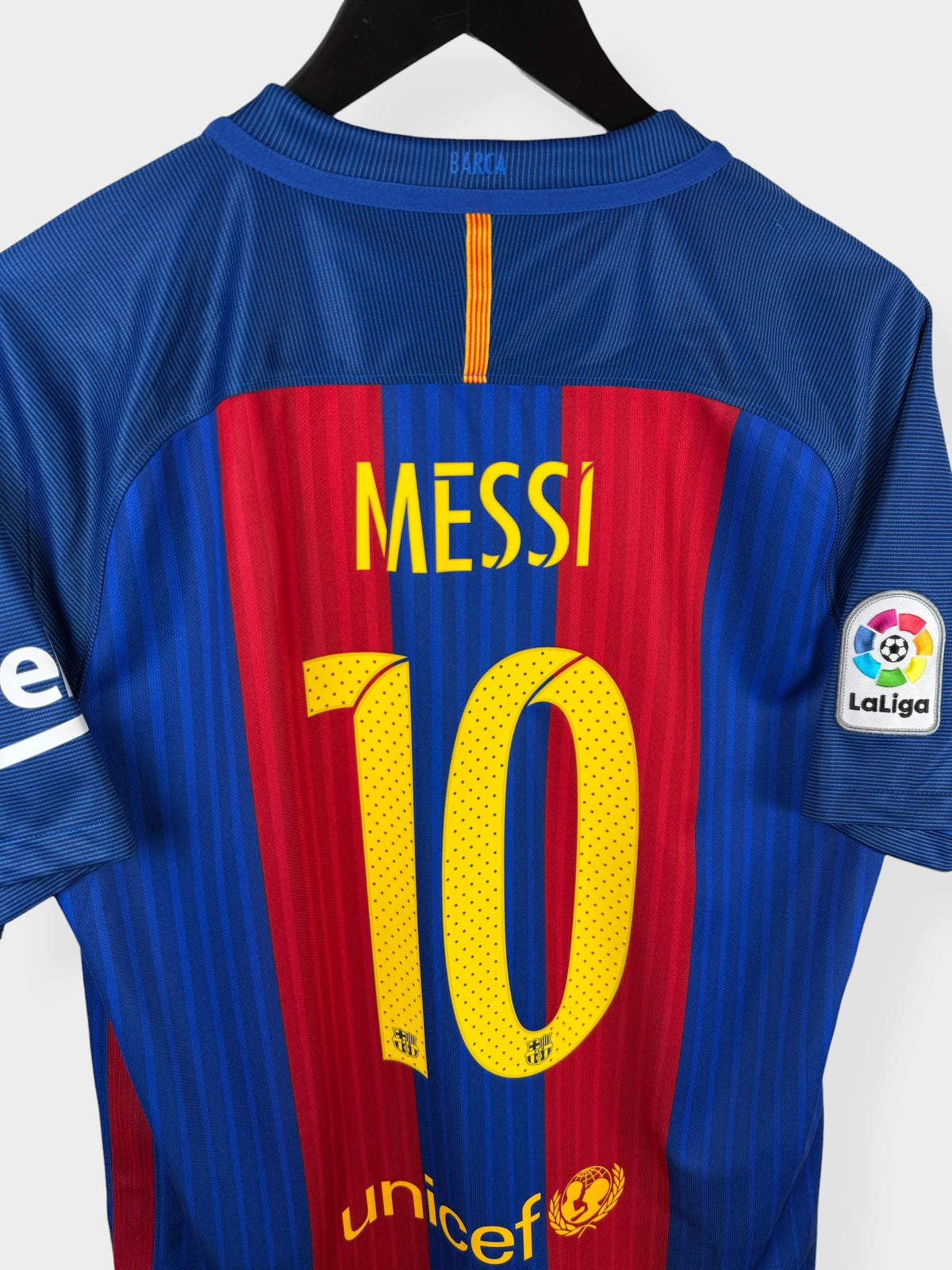 MAILLOT DOMICILE DE BARCELONE 2016-17 MESSI #10 M