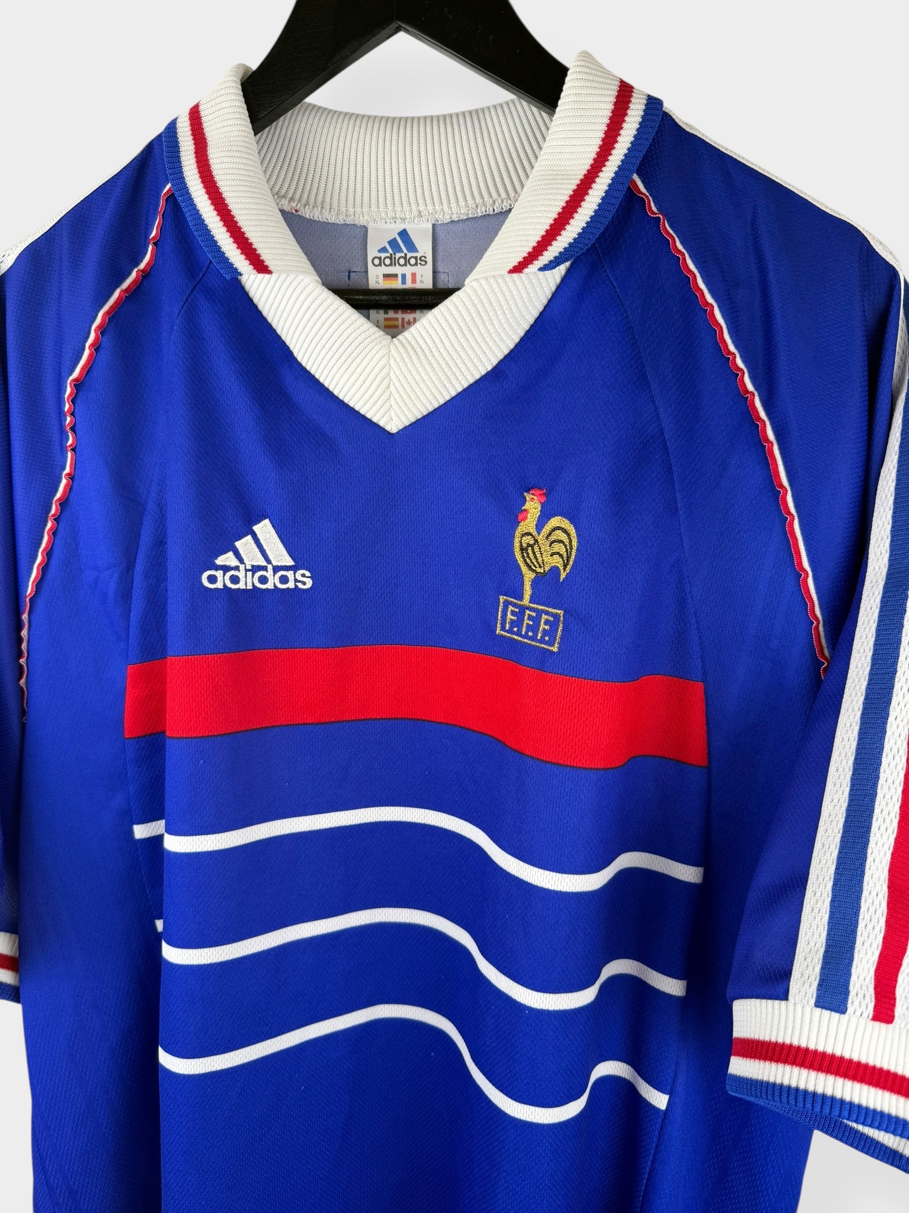 1998-00 FRANKRIJK THUISSHIRT XL