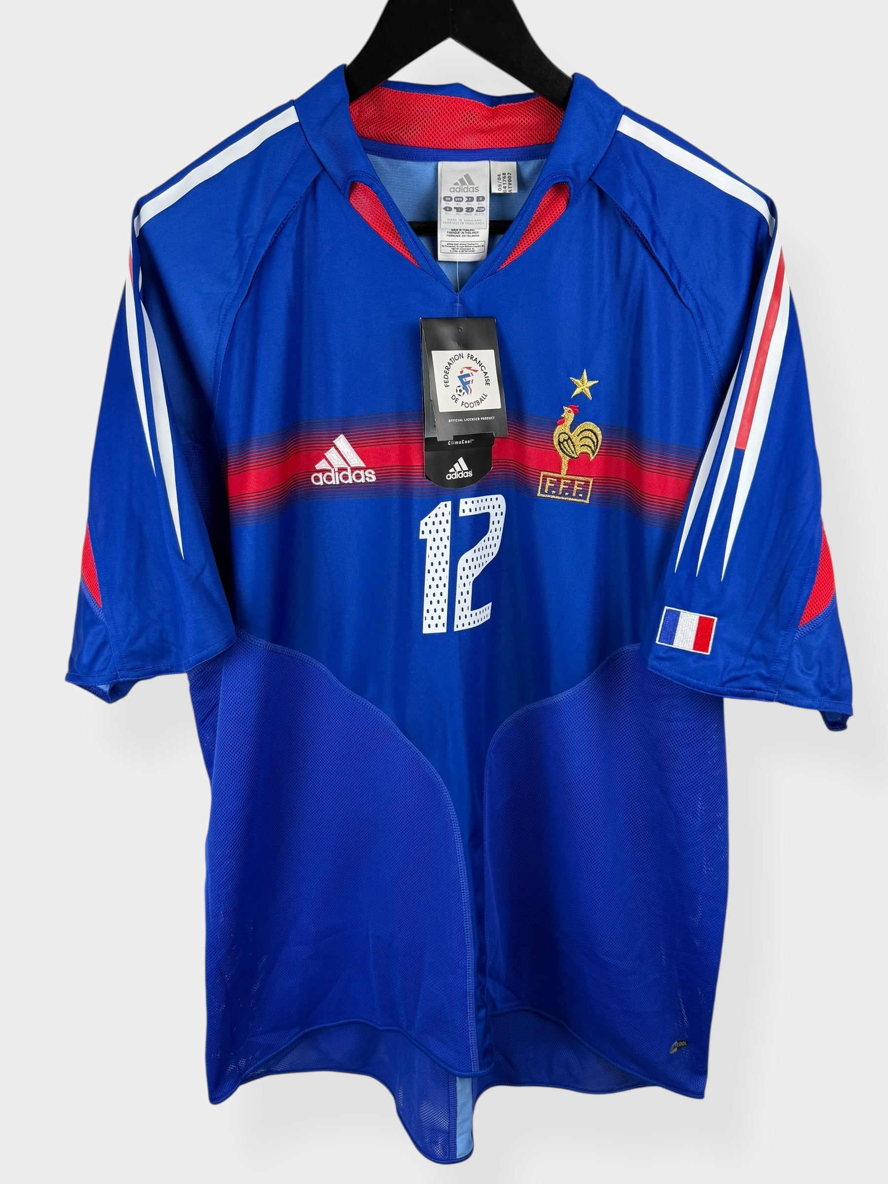 2004-06 FRANKREICH HEIMTRIKOT HENRY #12 XL