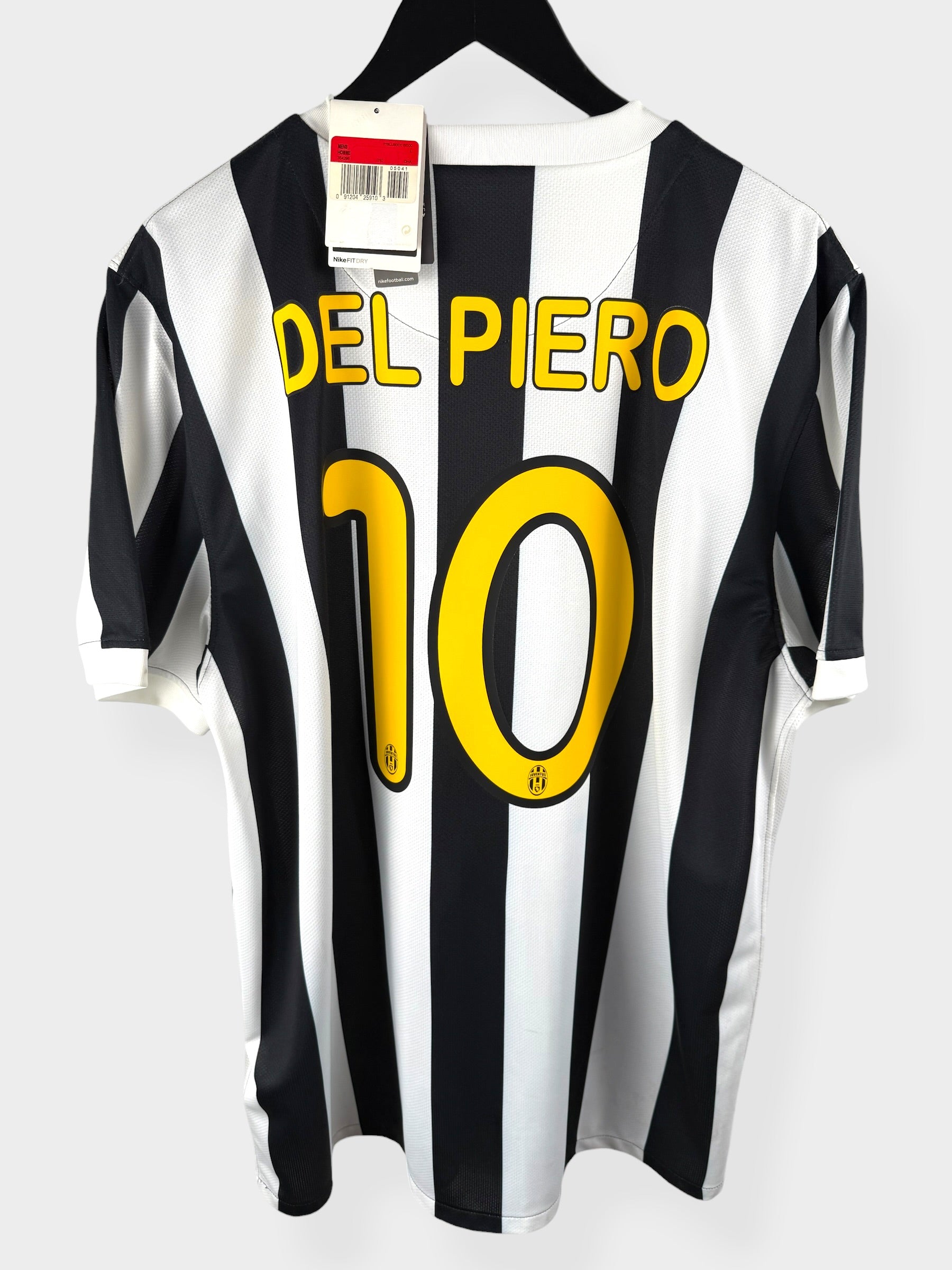 2009-10 JUVENTUS HOME SHIRT DEL PIERO #10 L