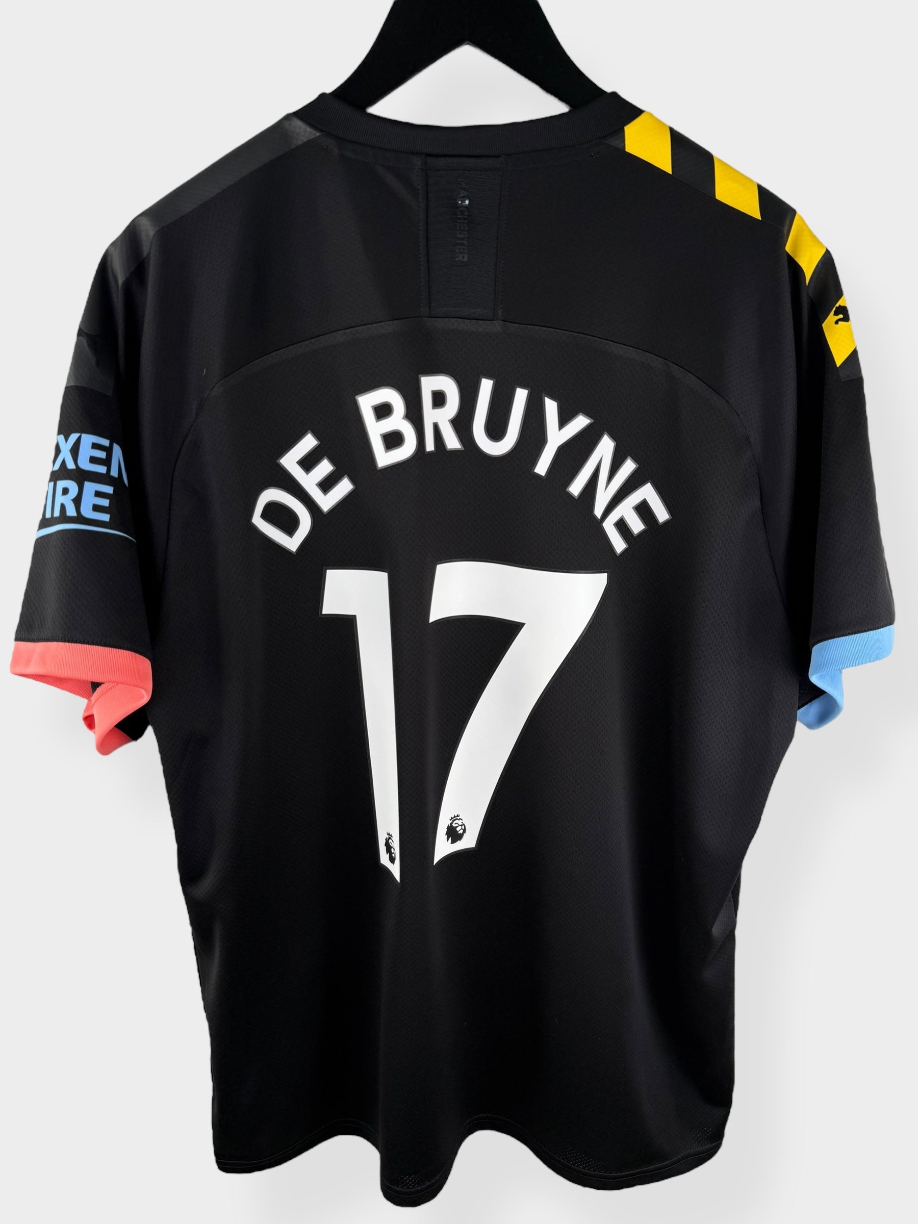 2019-20 MANCHESTER CITY AWAY SHIRT DE BURYNE #17 XXL