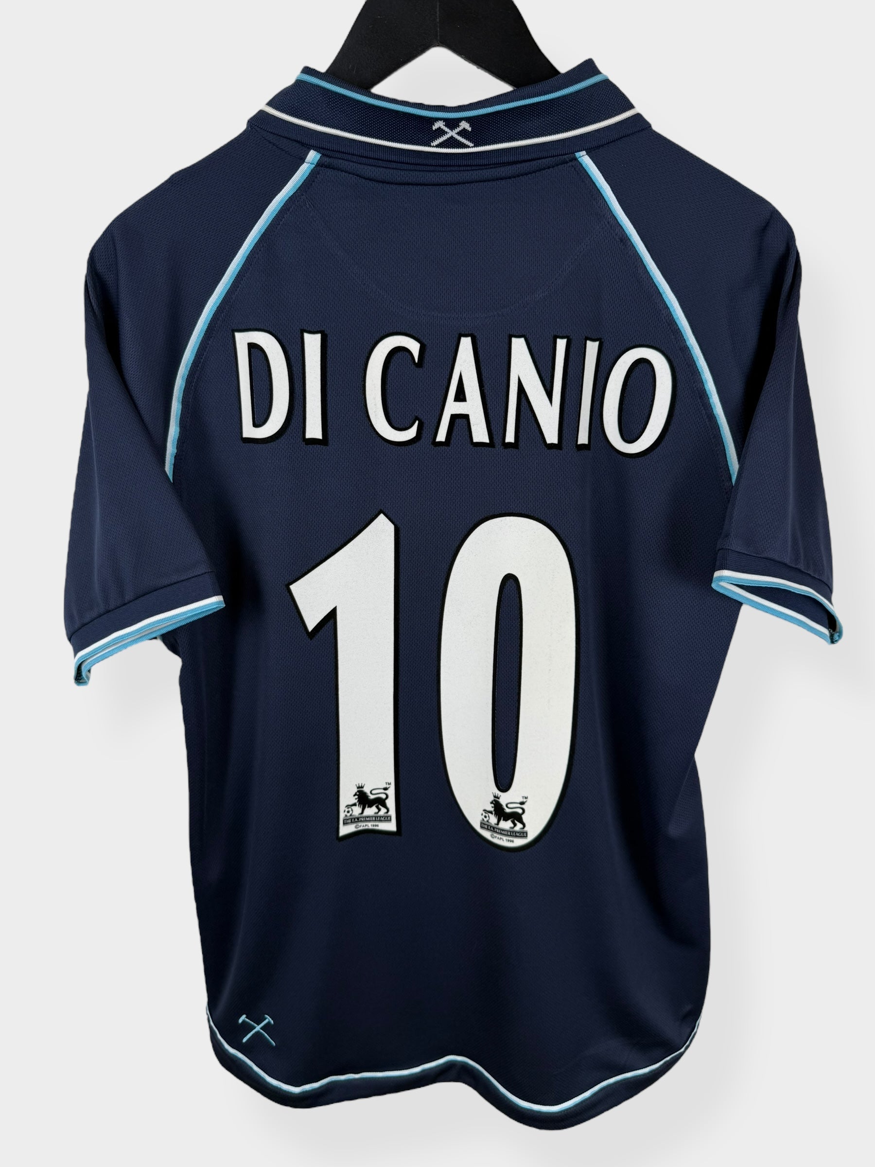 1999-01 WEST HAM UNITED AWAY SHIRT DI CANIO #10 M