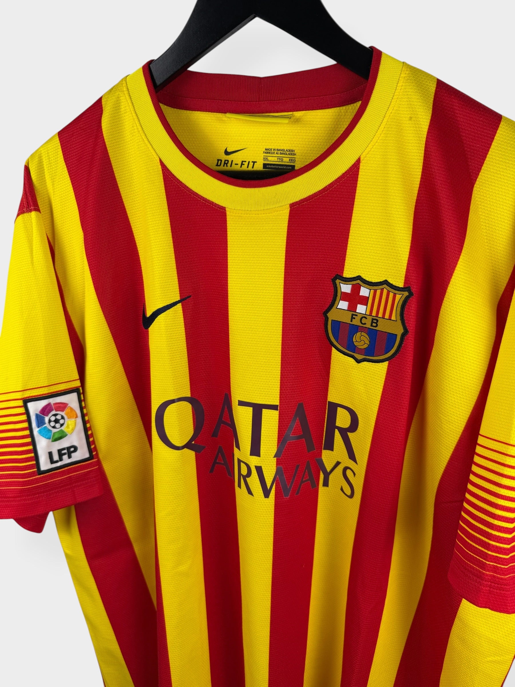 2013-14 BARCELONA AUSWÄRTSTRIKOT NEYMAR JR #11 XXL