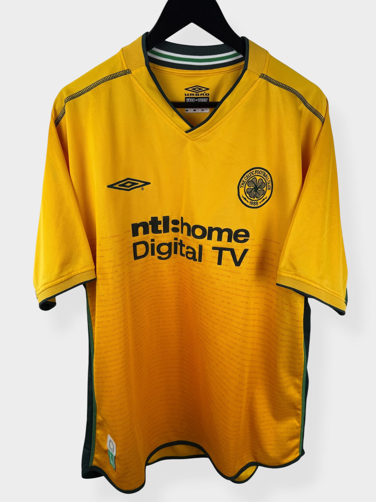 2002-03 CELTIC UITSHIRT XL