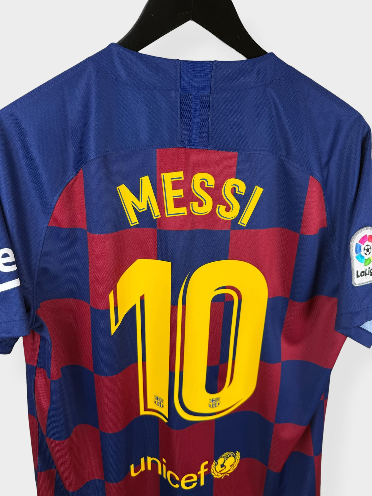 2019-20 BARCELONA HOME SHIRT MESSI #10 L