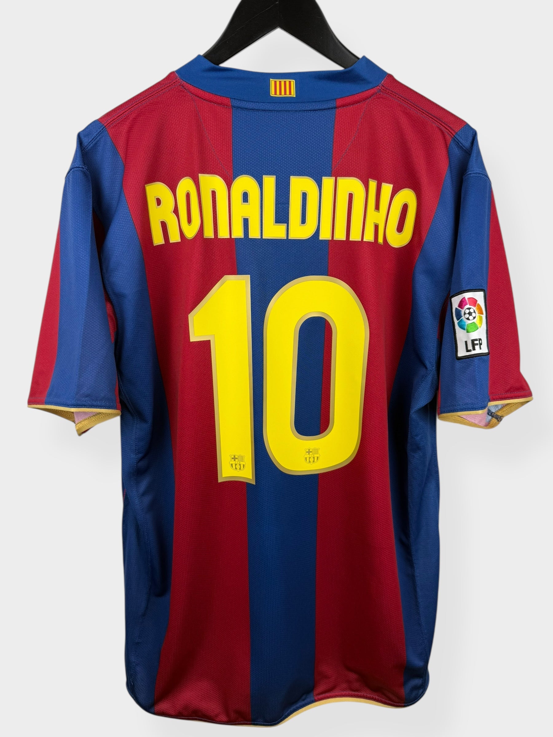 2007-08 BARCELONA HEIMTRIKOT RONALDINHO #10 XL