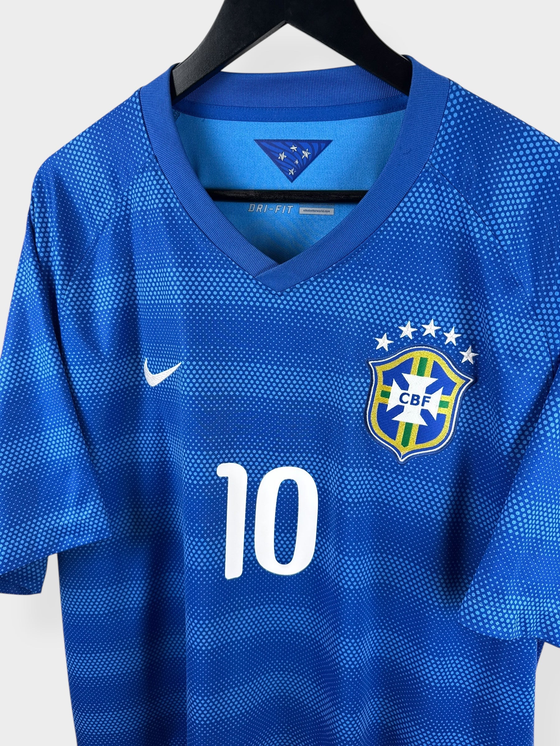 2014-15 BRAZIL AWAY SHIRT NEYMAR JR #10 XXL