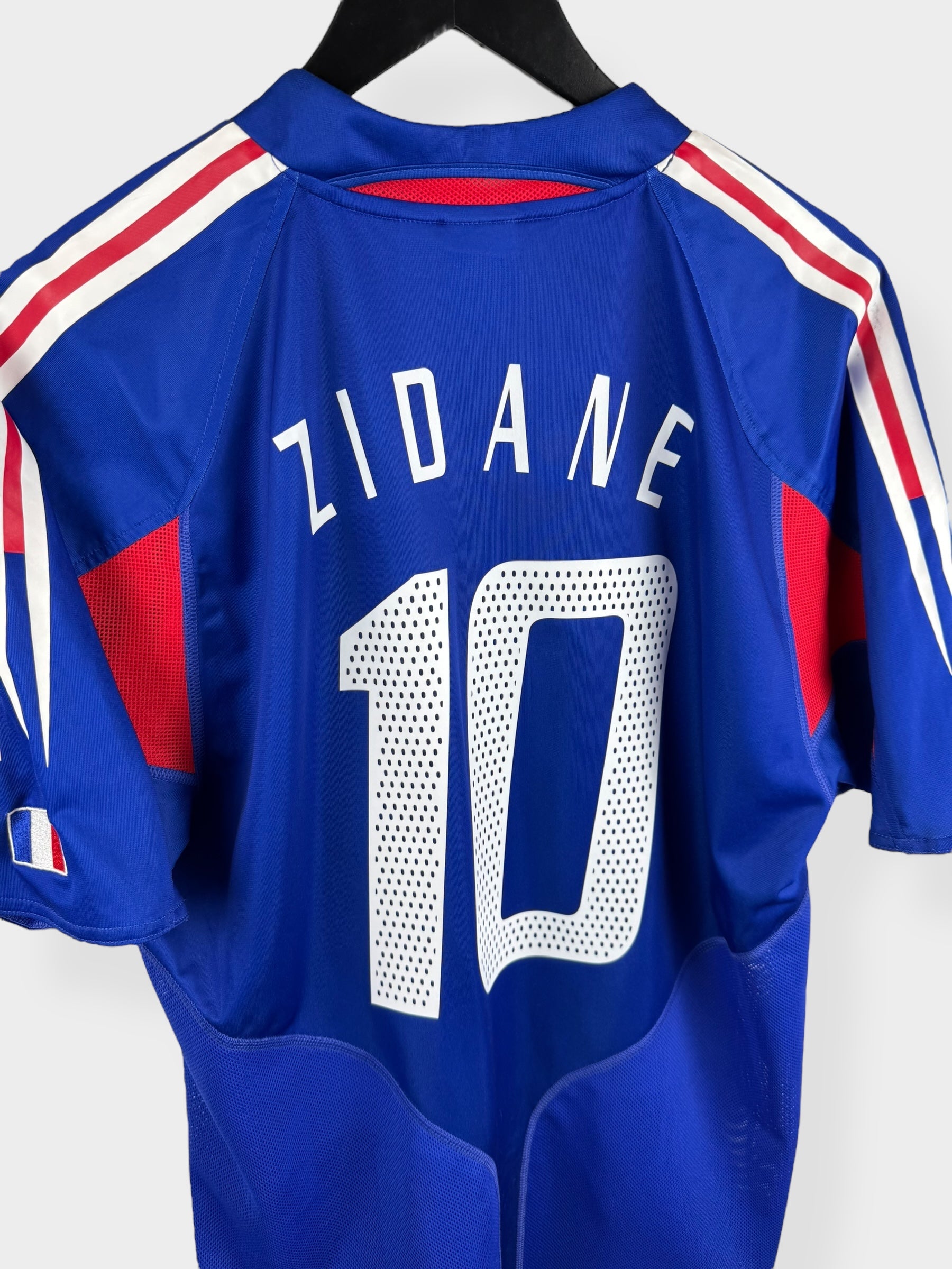 2004-05 FRANCE HOME SHIRT ZIDANE #10 M - Authentic Football Club