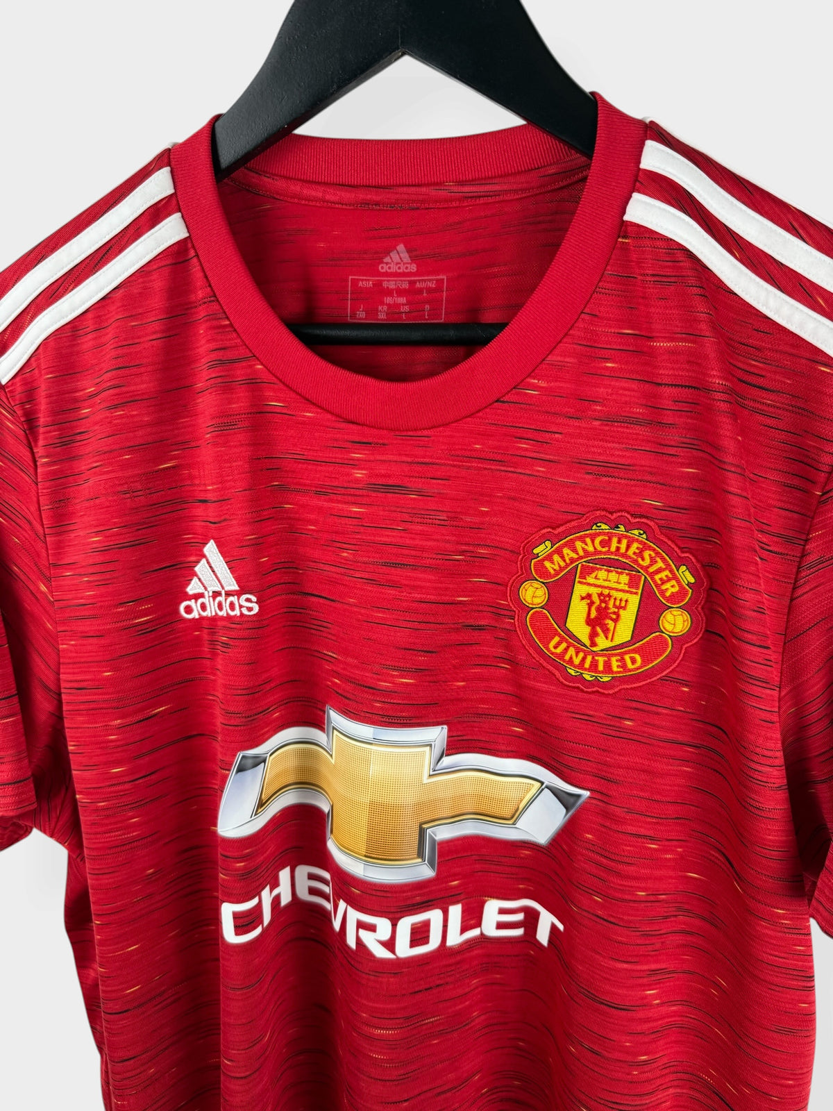 2020-21 MANCHESTER UNITED HOME SHIRT RASHFORD #10 L - Authentic Football Club