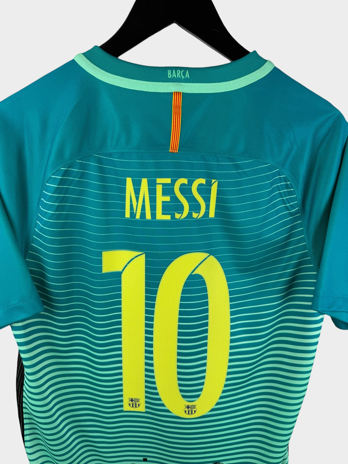 2016-17 BARCELONA DRITTES TRIKOT MESSI #10 S