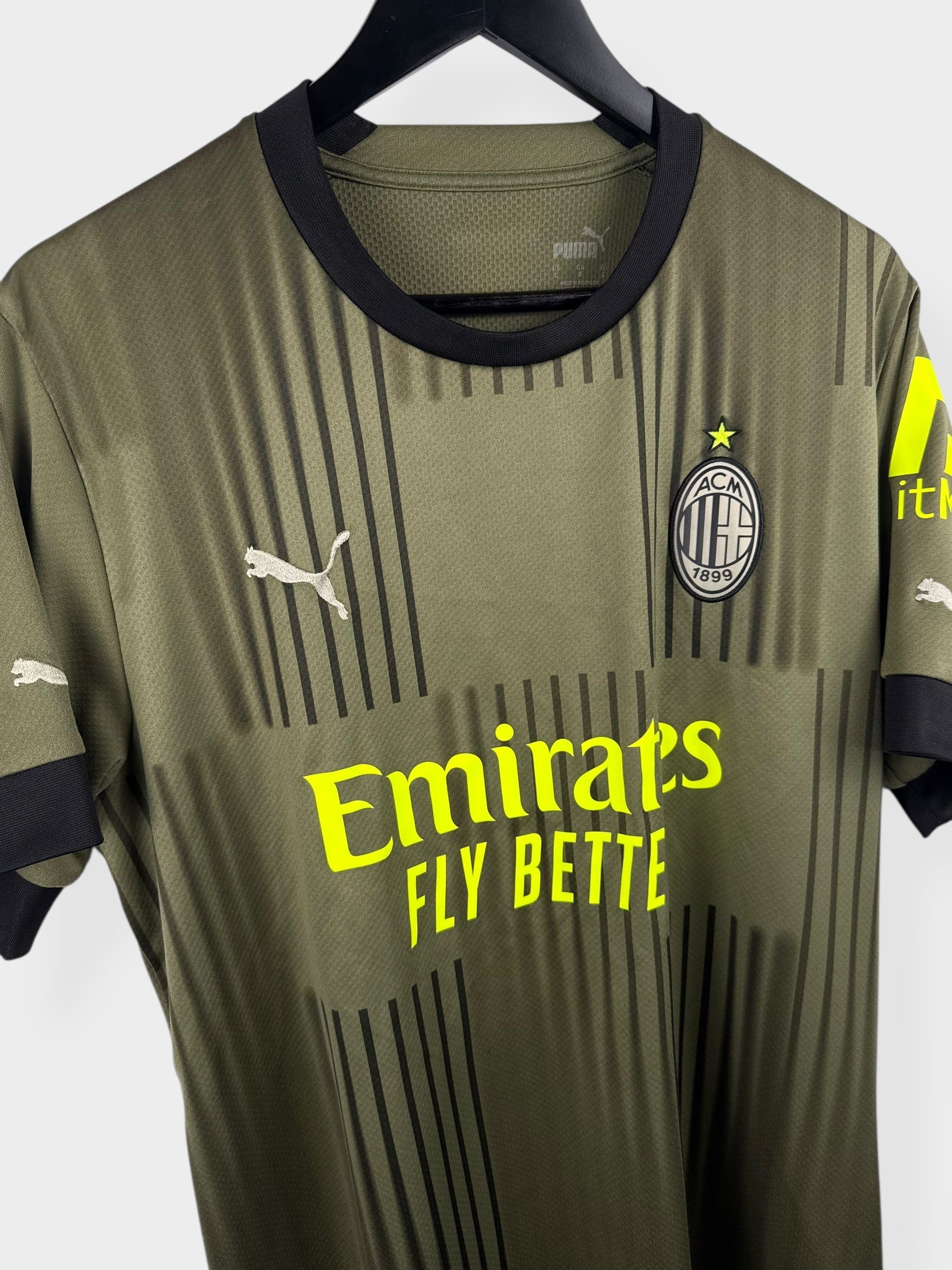 2022-23 AC MILAN THIRD SHIRT L - Authentic Football Club