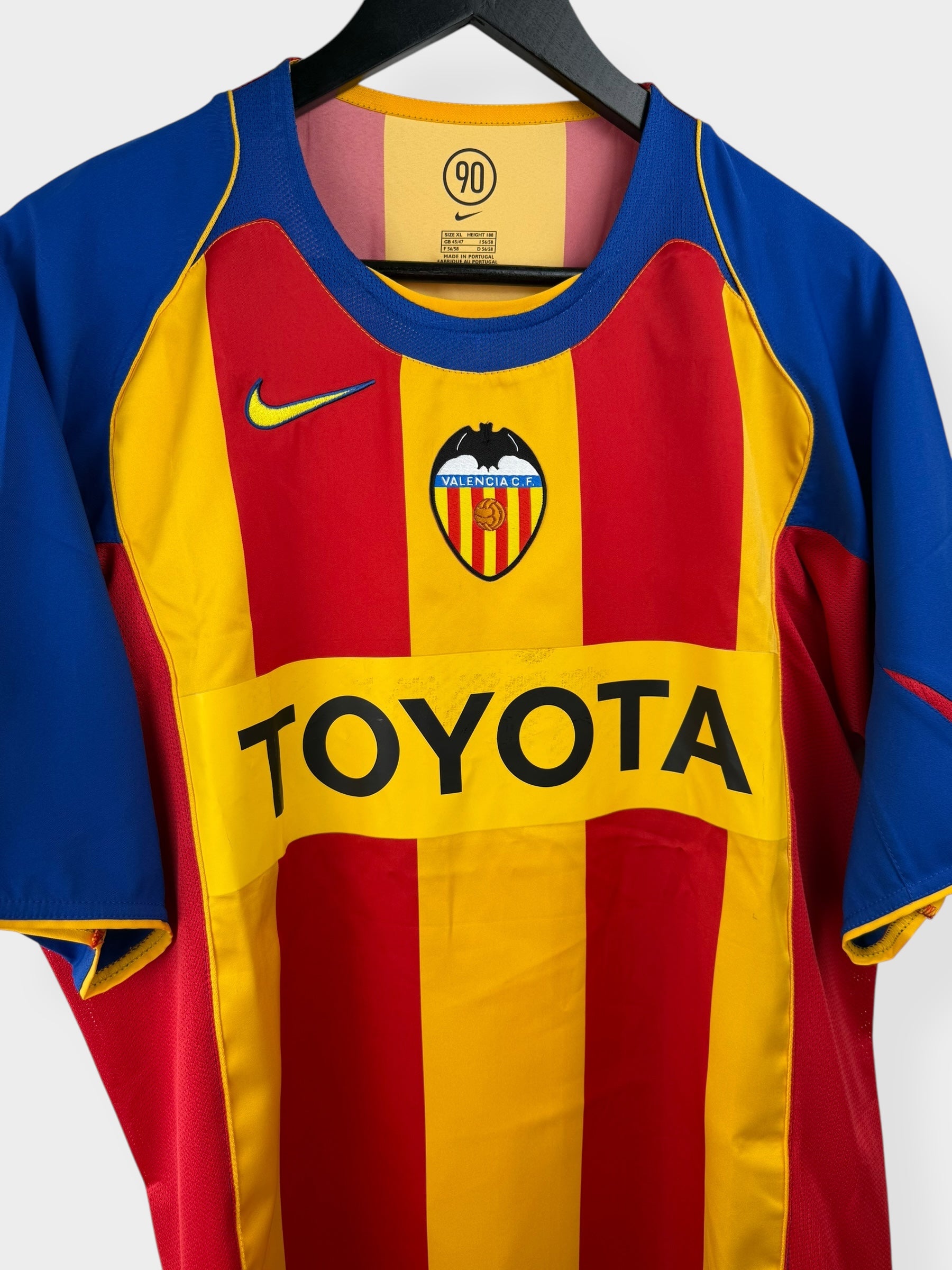 2004-05 VALENCIA DRITTES TRIKOT XL