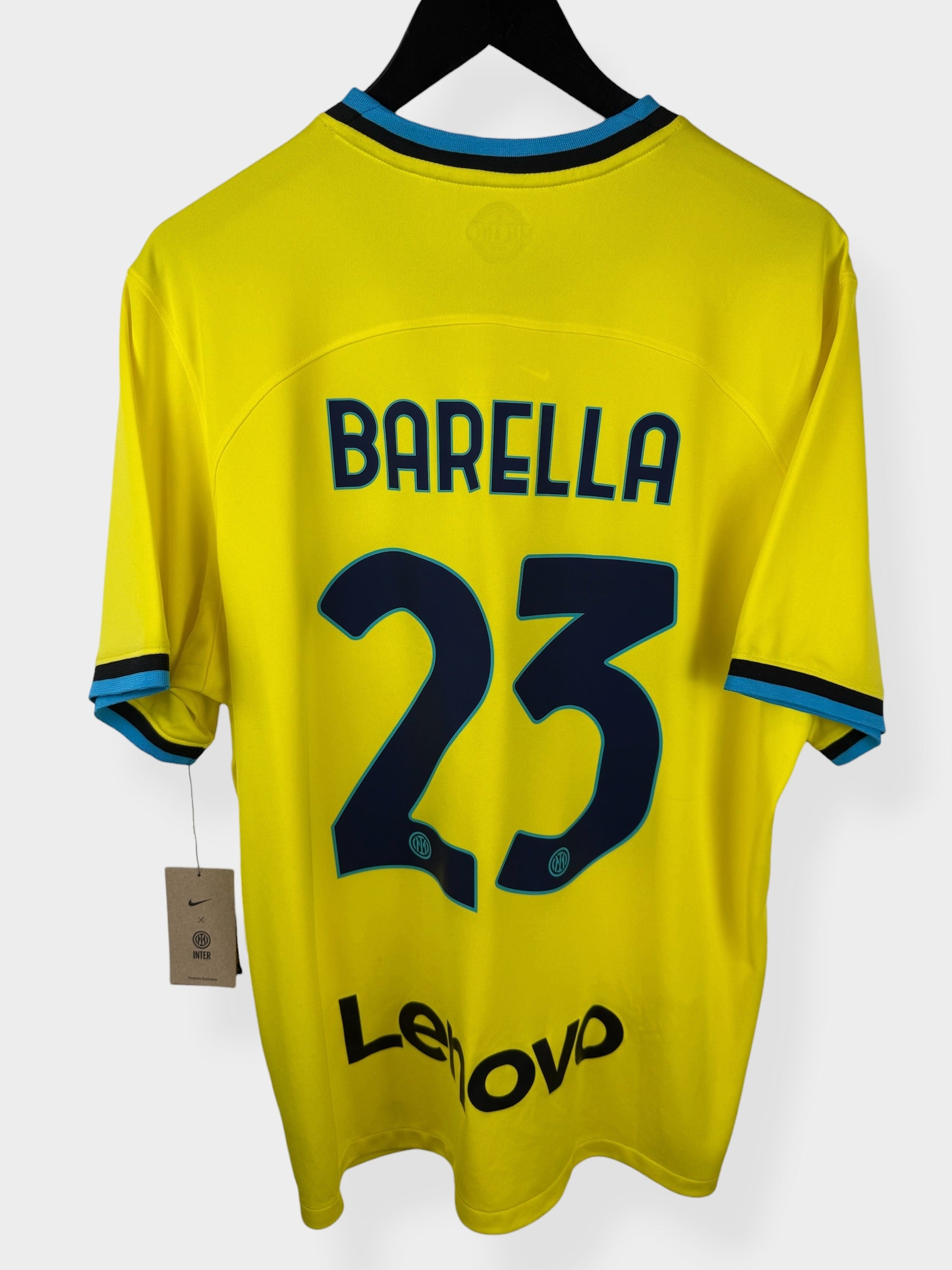 2022-23 INTER MILAN THIRD SHIRT BARELLA #23 XL
