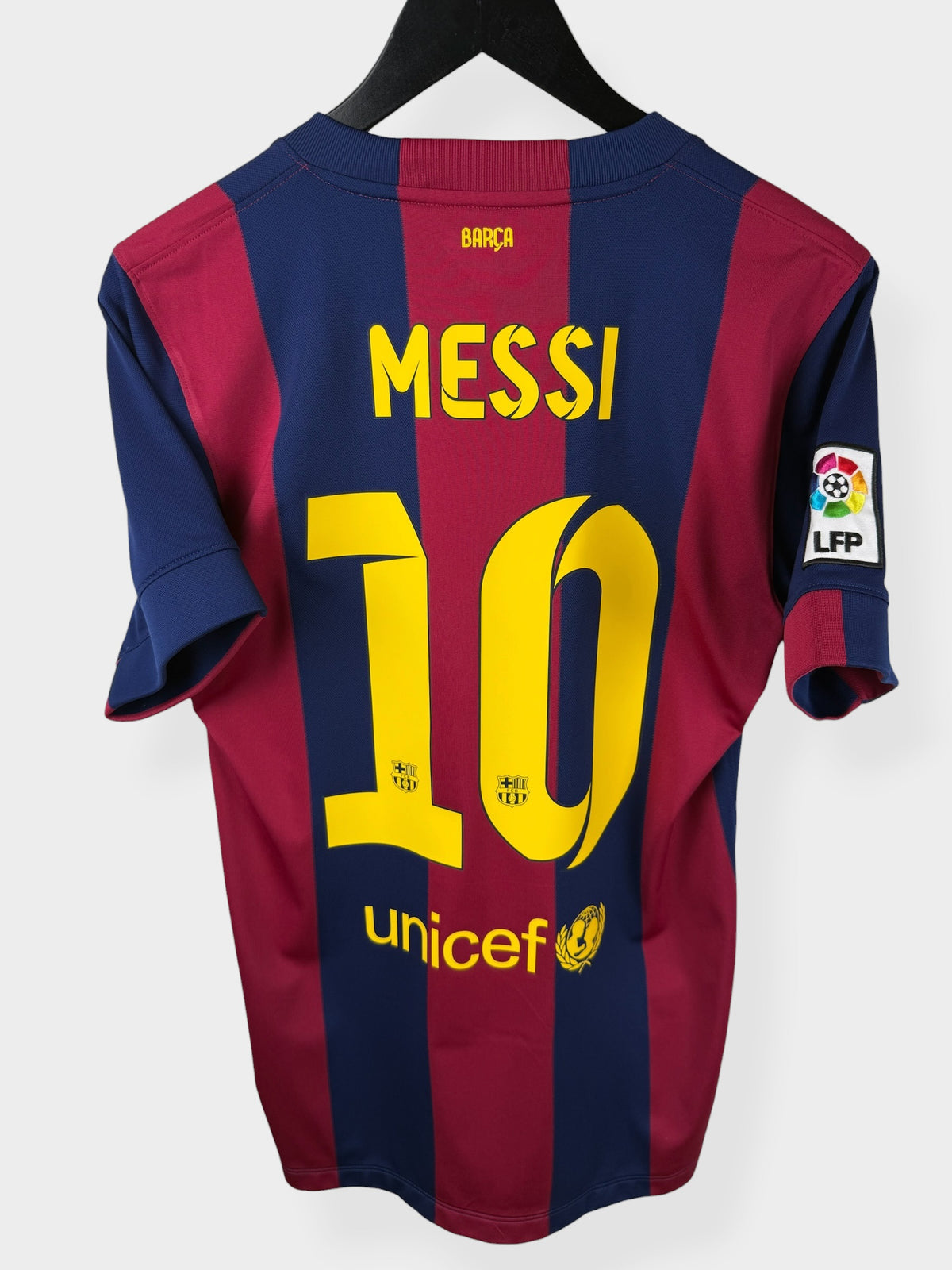 2014-15 BARCELONA HOME SHIRT MESSI #10 S