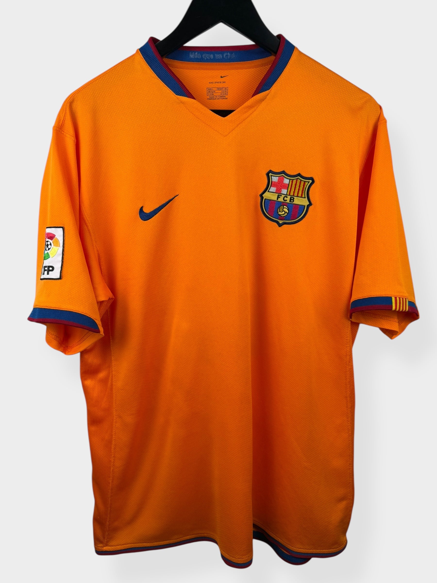2006-08 BARCELONA AUSWÄRTSTRIKOT RONALDINHO #10 L