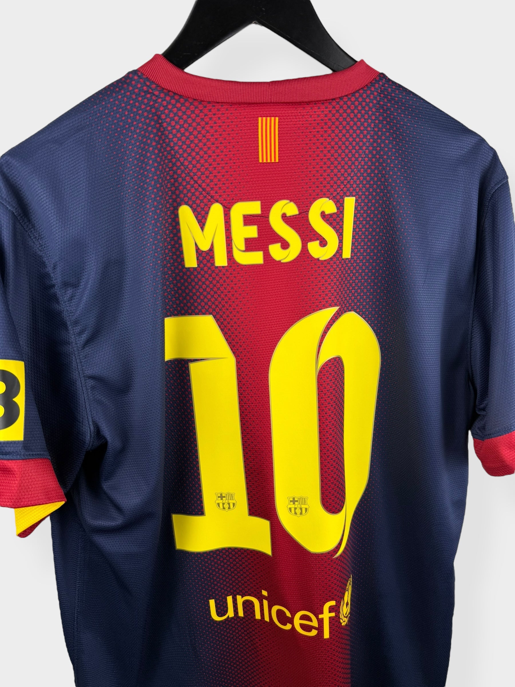 2012-13 BARCELONA HOME SHIRT MESSI #10 L - Authentic Football Club