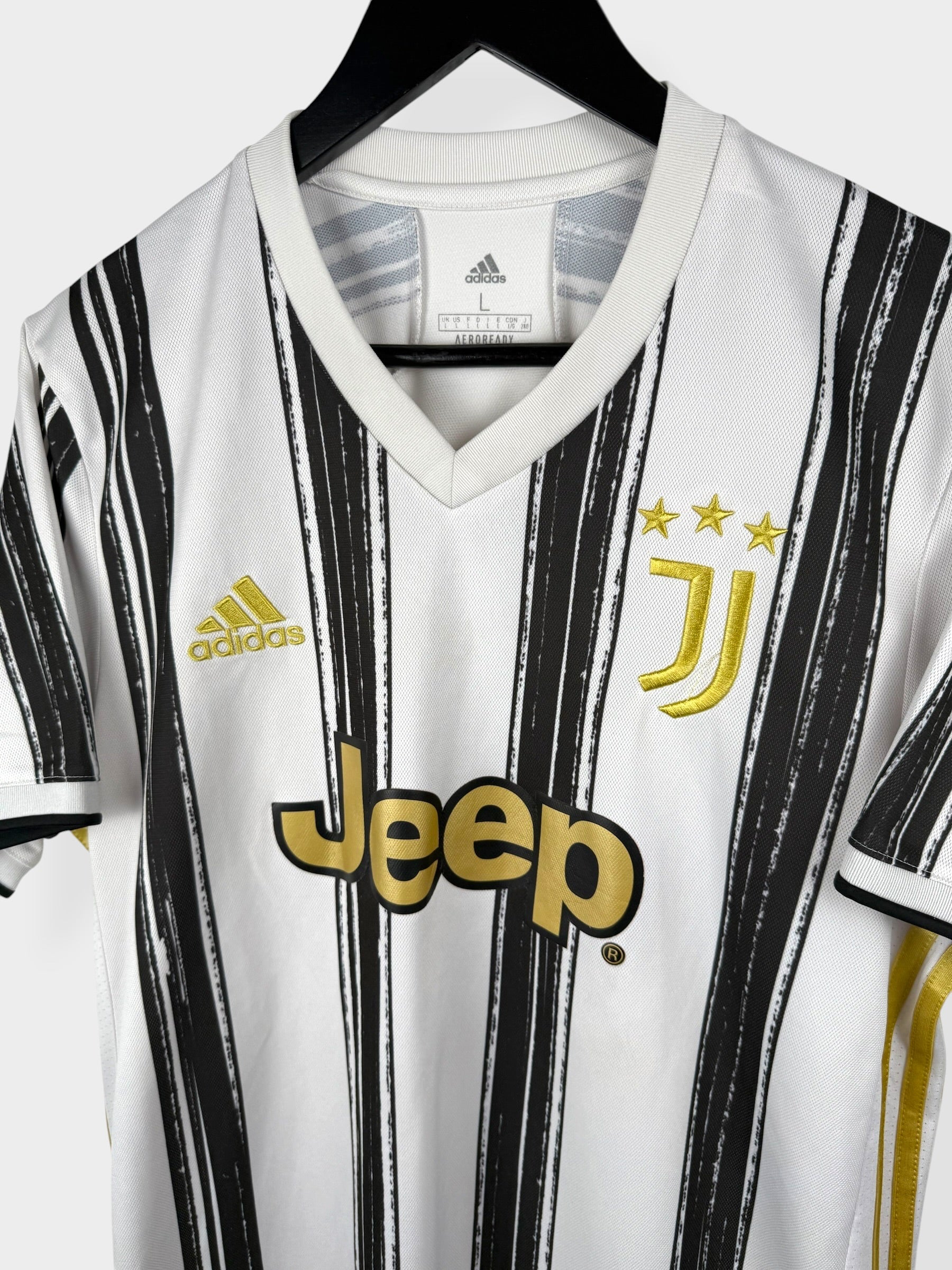 2020-21 JUVENTUS HOME SHIRT RONALDO #7 L