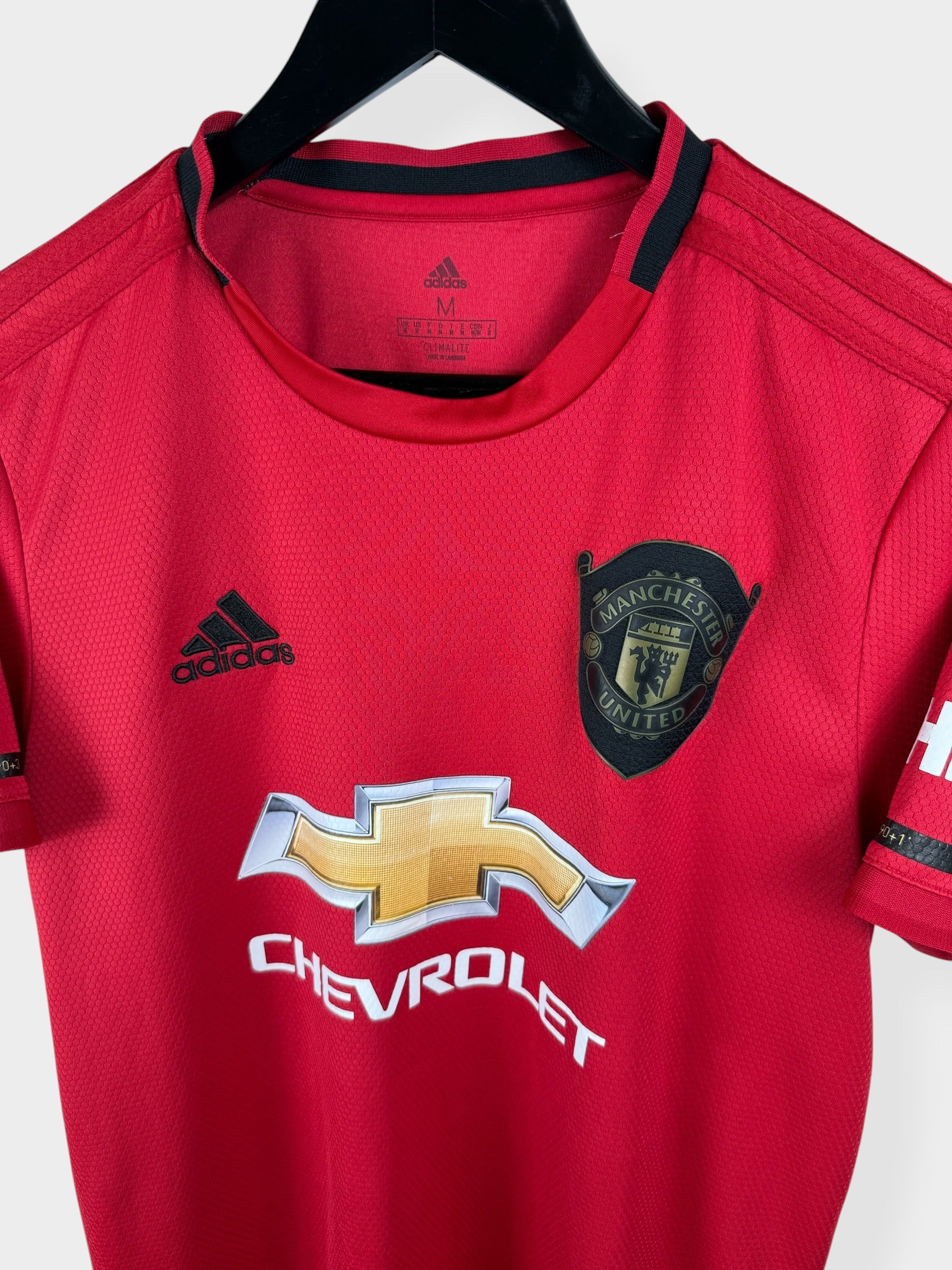 2019-20 MANCHESTER UNITED HOME SHIRT POGBA #6 M