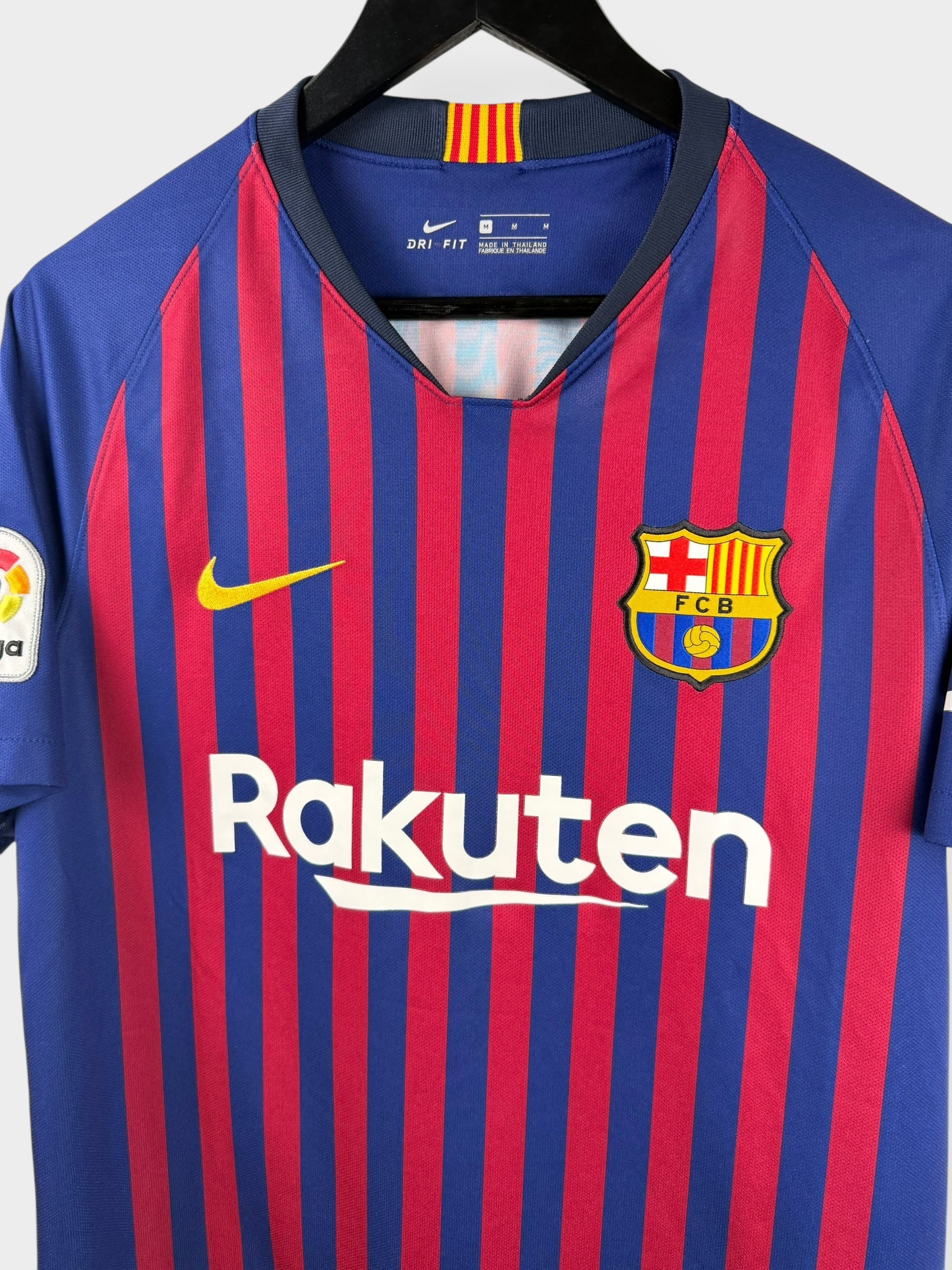 2018-19 BARCELONA THUISSHIRT PIQUÉ #3 M