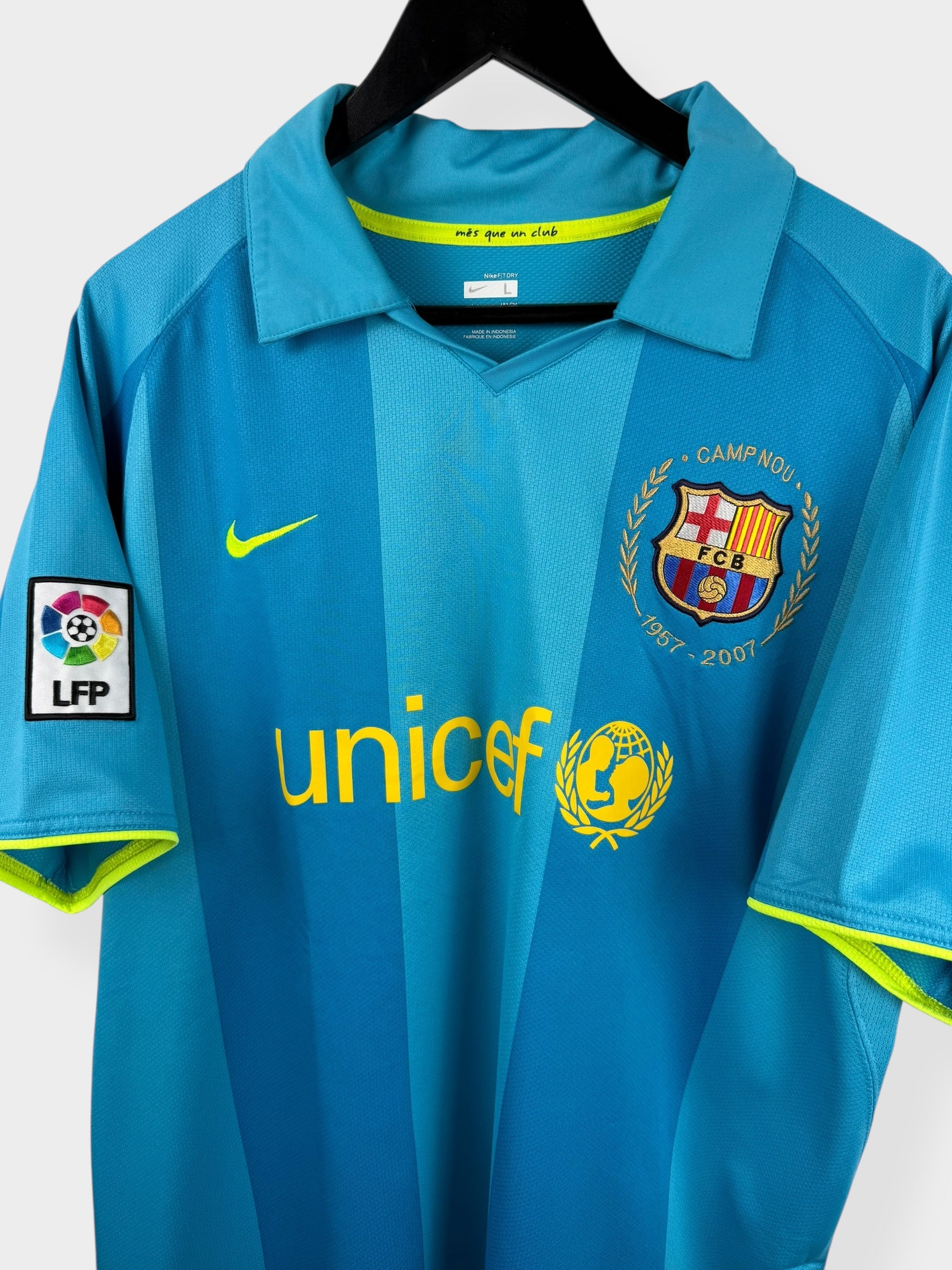 2007-08 BARCELONA UITSHIRT HENRY #14 L